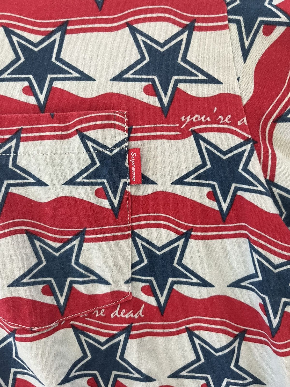 Supreme You Are Dead Tee Size US M / EU 48-50 / 2 - 3 Thumbnail