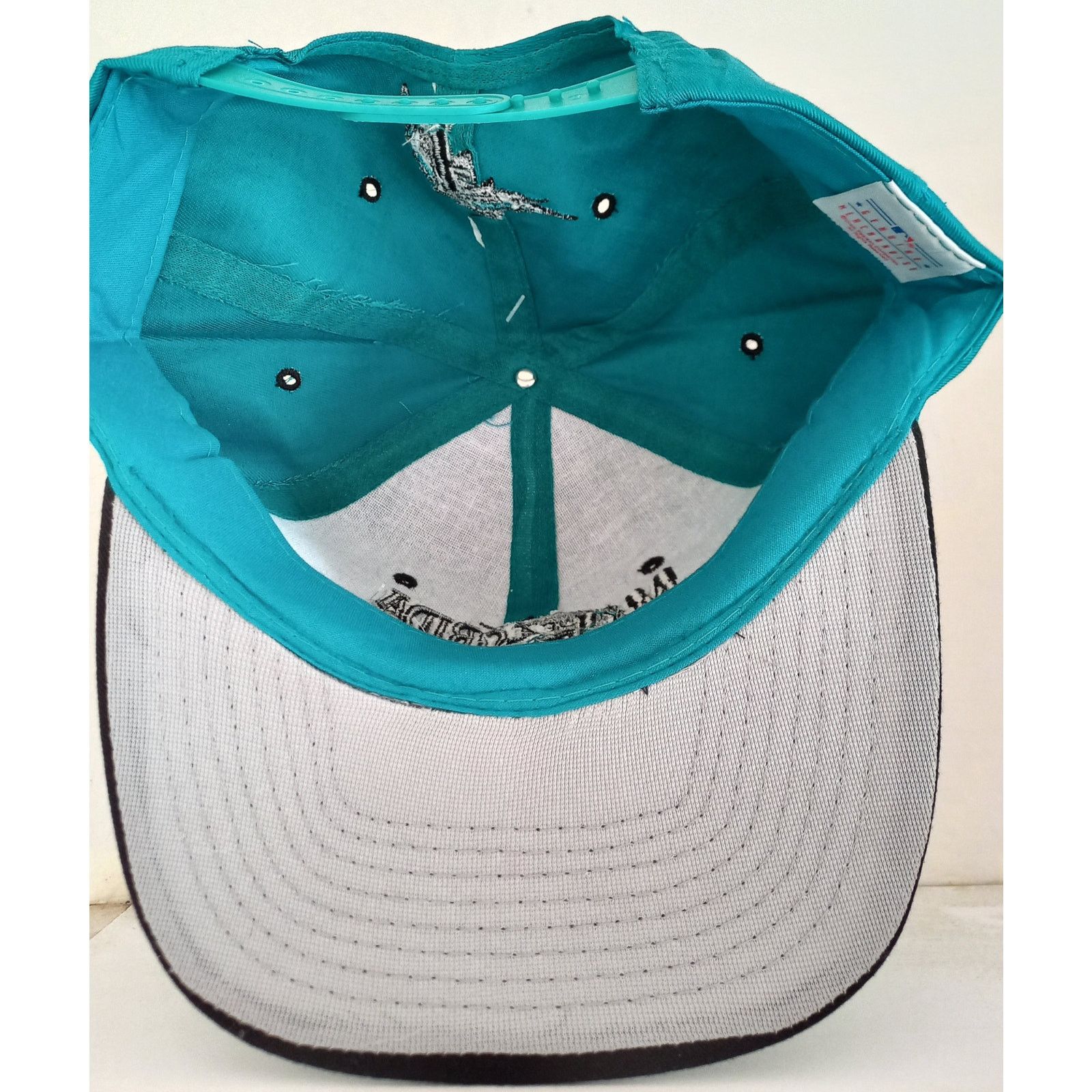 MLB NEW Florida Marlins 90s snapback cap teal Miami MLB vtg NWT Size ONE SIZE - 8 Thumbnail