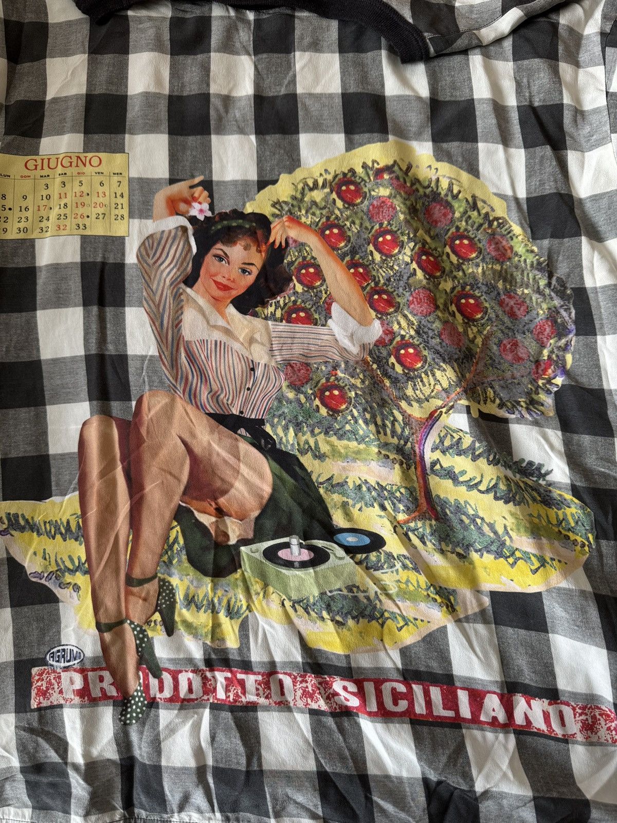 Dolce & Gabbana 🔥🔥 Dolce & Gabbana Pinup Girl Print T-Shirt Size US L / EU 52-54 / 3 - 4 Thumbnail