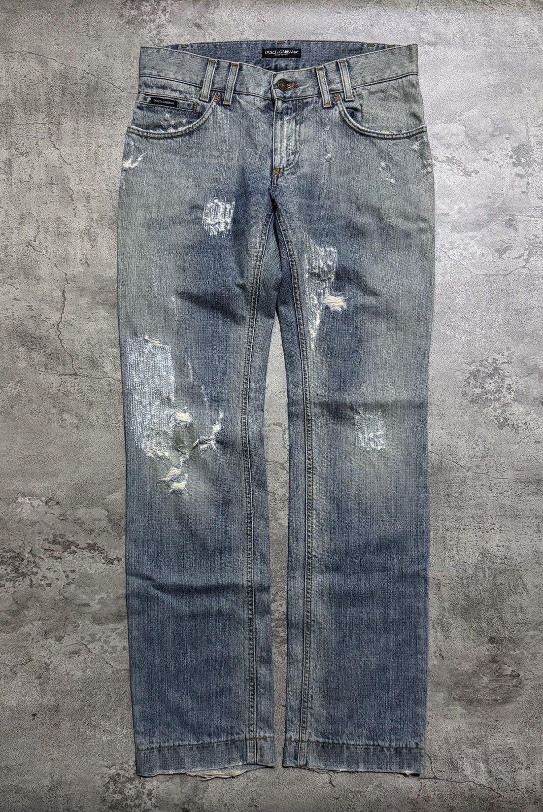 Dolce & Gabbana Dolce & Gabbana Distressed bootcut jeans Size US 33 - 1 Thumbnail