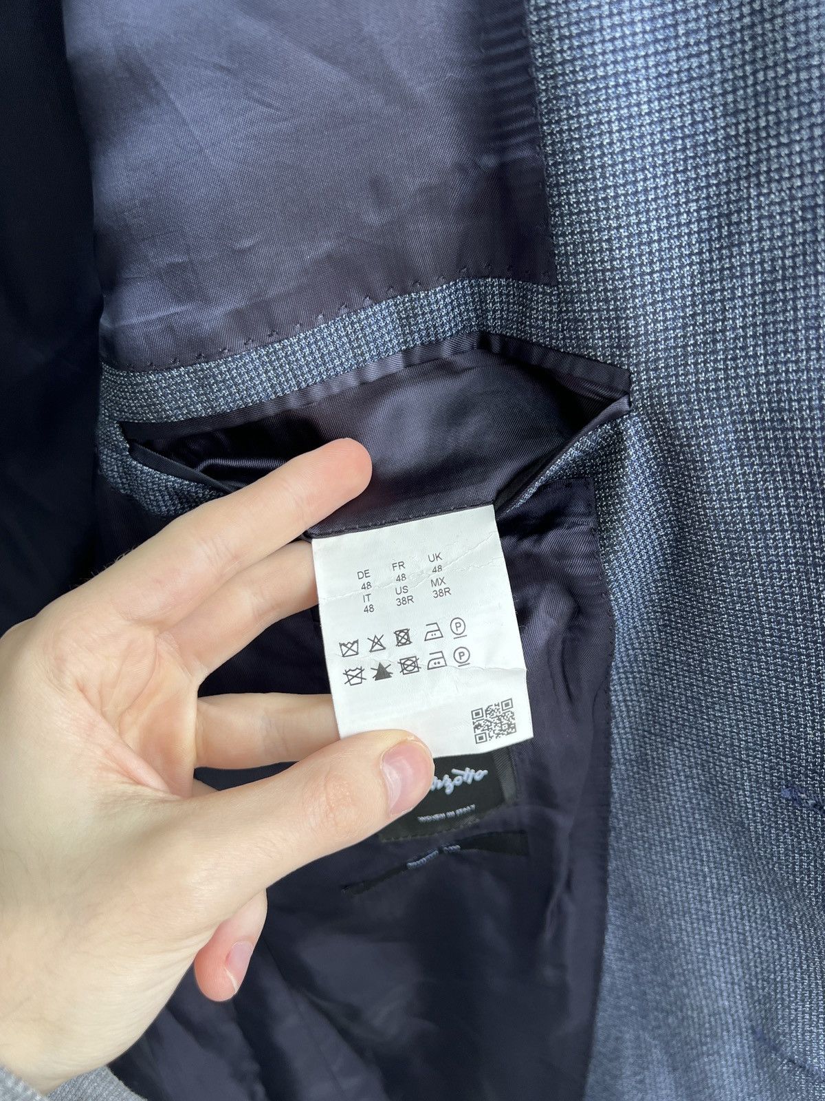 Designer × Hugo Boss × Vintage Vintage Hugo Boss Luxury Old Money Style Suit Size 48S - 11 Thumbnail
