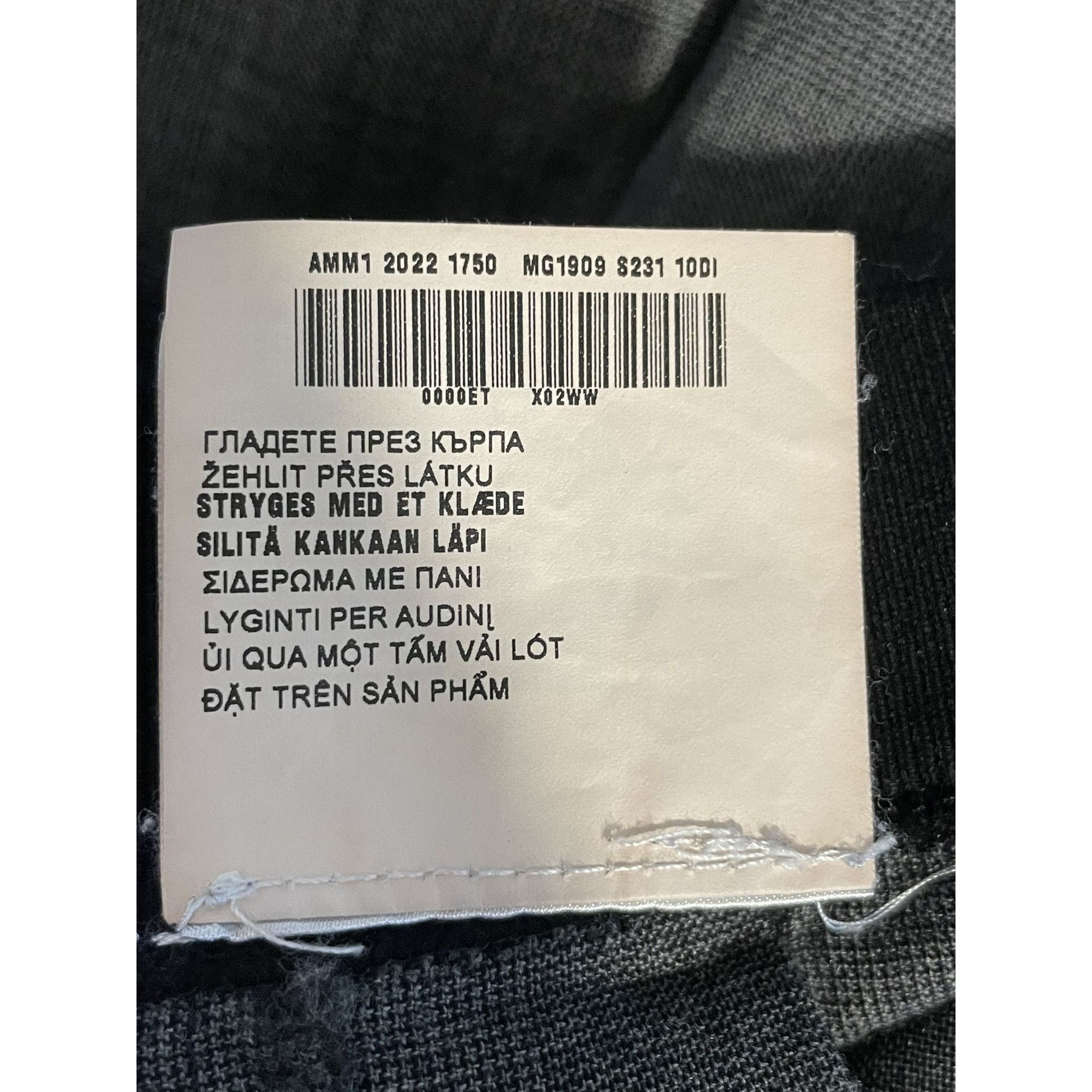 Miu Miu Miu Miu Womens Gray Pleated Mini Skirt With Elastic Waistban Size 38" / US 16 / IT 52 - 11 Thumbnail