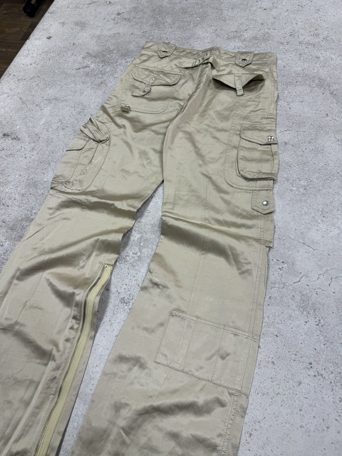 If Six Was Nine Vintage Japanese Parachute Y2K Cargo LGB Style Pant Size US 29 - 6 Thumbnail