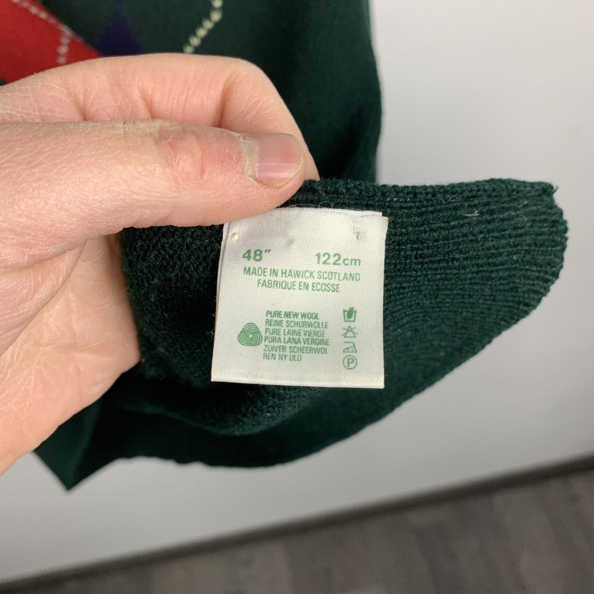 Johnstons Of Elgin Johnstons of Elgin Wool Sweater Green Vintage Mens Size M Size US M / EU 48-50 / 2 - 9 Thumbnail