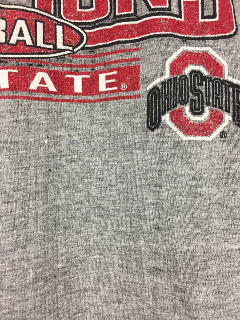 Vintage Vtg 00s Distressed Ohio State Buckeyes Big Ten Champions Tee Size US XL / EU 56 / 4 - 5 Thumbnail
