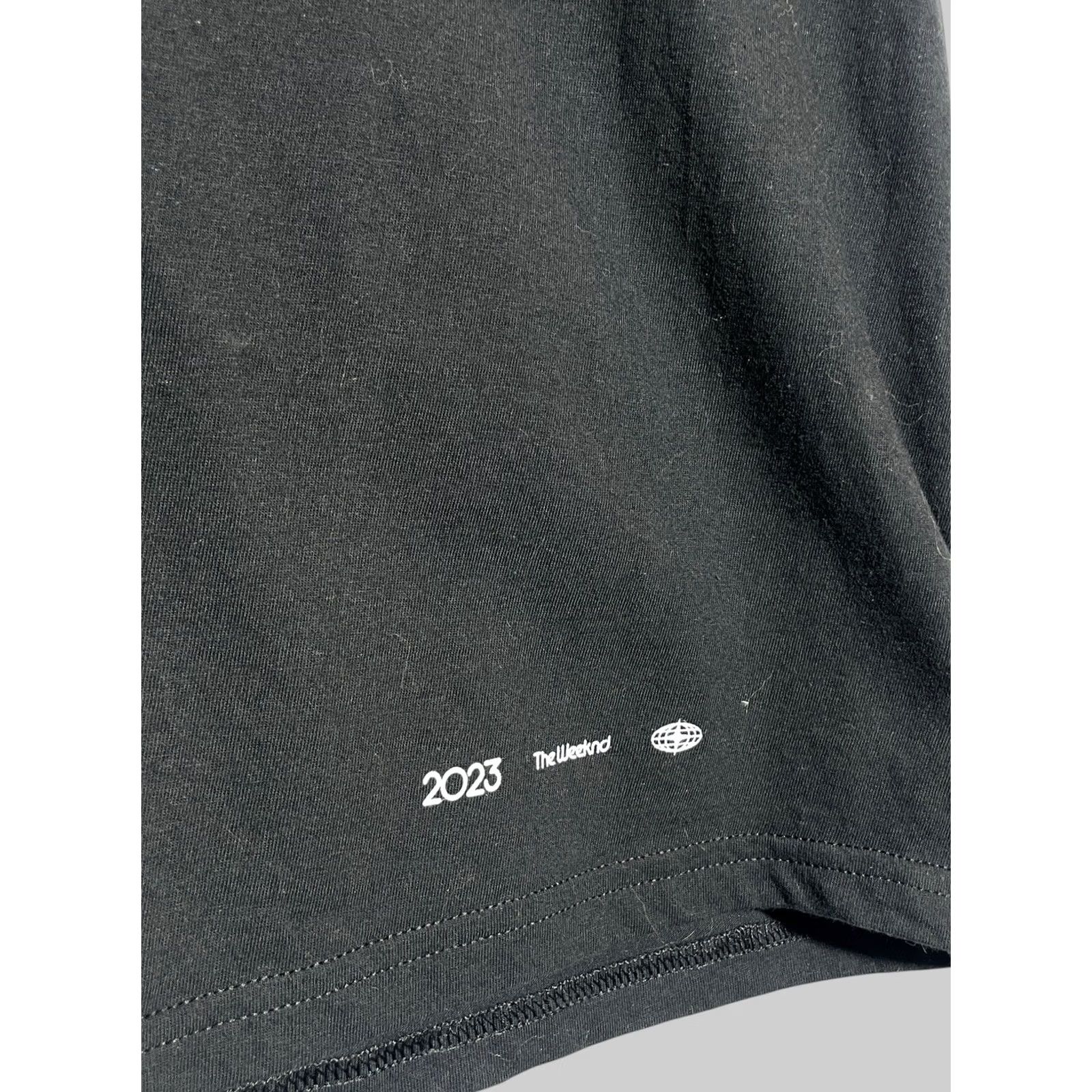 Vintage The Weekend After Hours Til Dawn Global Stadium Tour 2023 T-Shirt XL Black Nike Shirt Mens Crew Neck Short Sleeve Cotton Size US XL / EU 56 / 4 - 5 Thumbnail