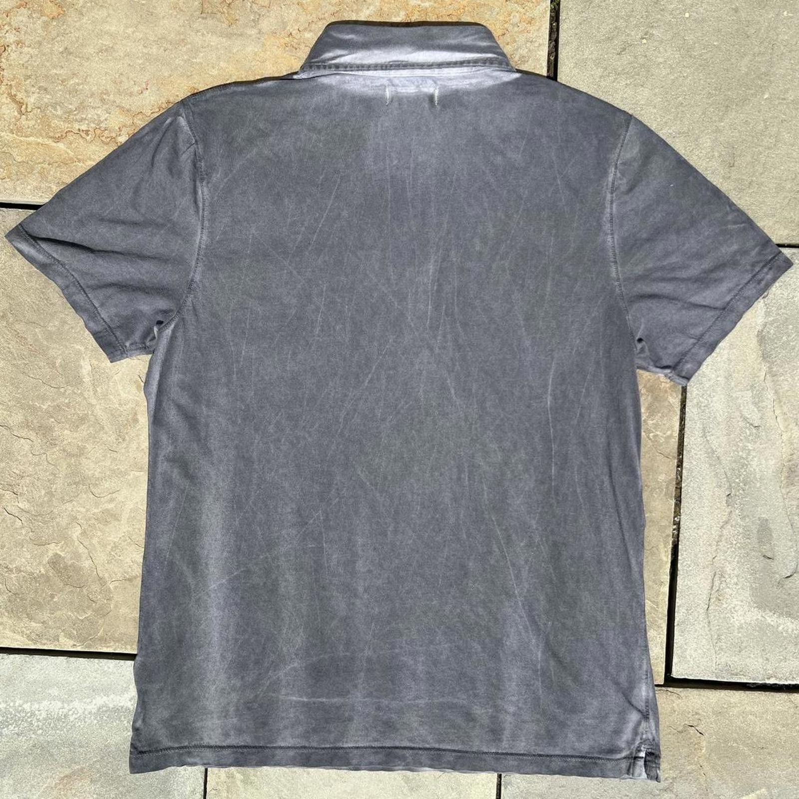 Other Overdyed Reworked Grey Minimalist Polo Size US M / EU 48-50 / 2 - 4 Thumbnail