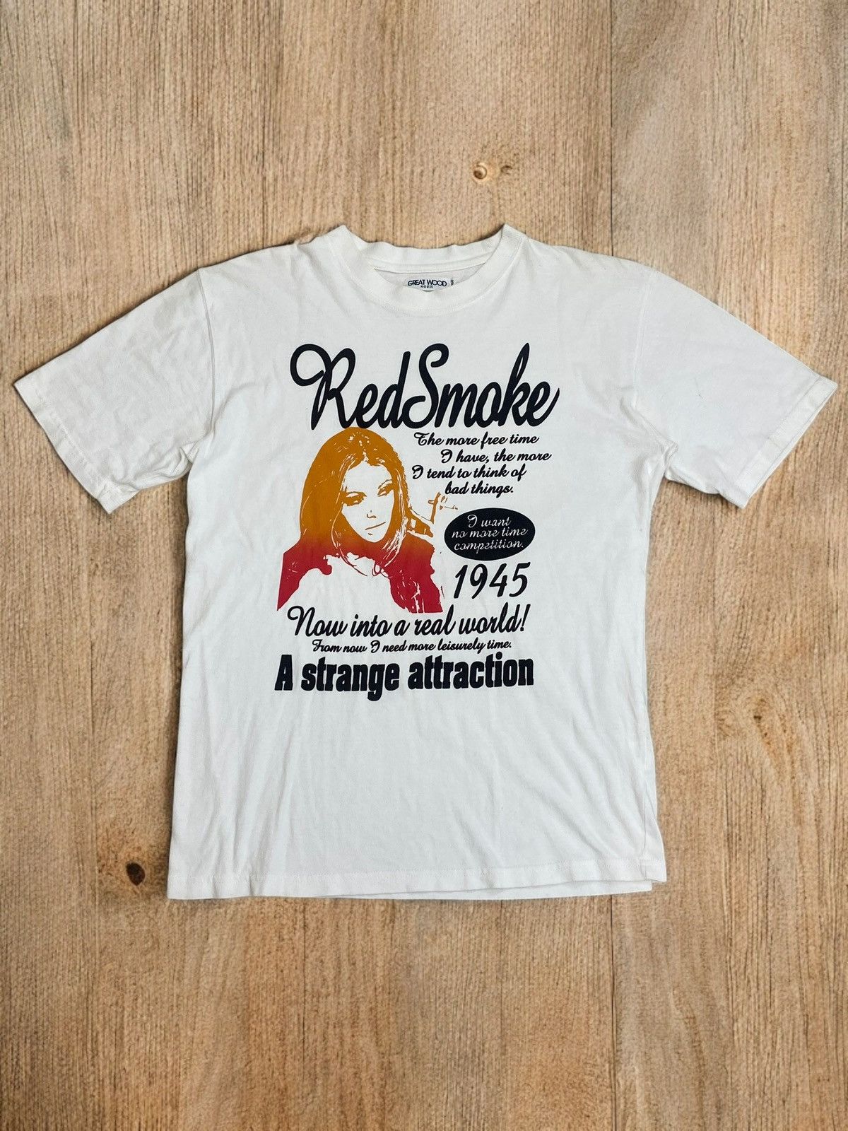 Hysteric Glamour Great Wood House Red Smoke Design Strange Attraction Size US S / EU 44-46 / 1 - 1 Thumbnail