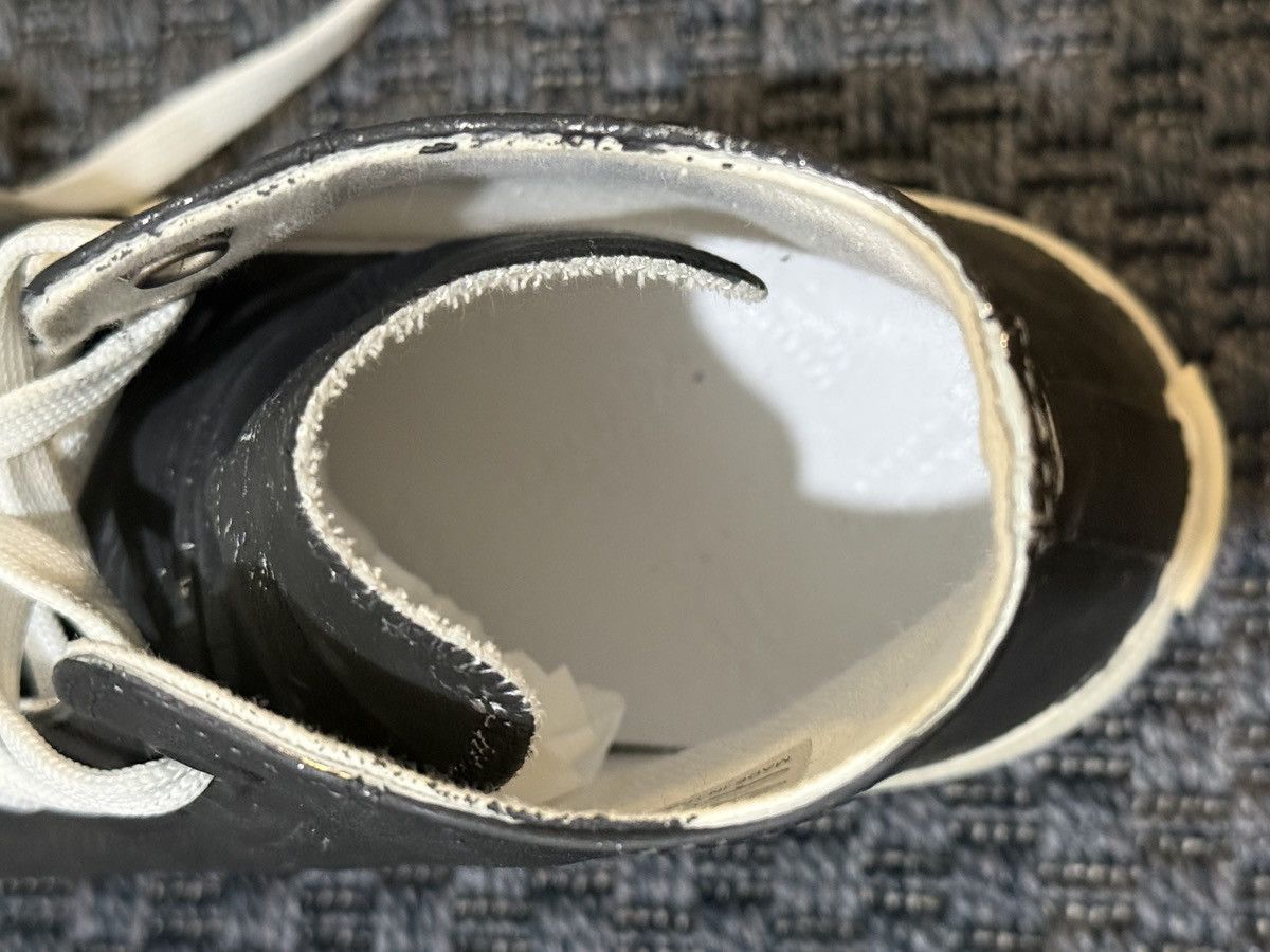 Maison Margiela Maison Margiela Black and Silver Tami High-Top Sneakers Size US 10.5 / EU 43-44 - 6 Thumbnail