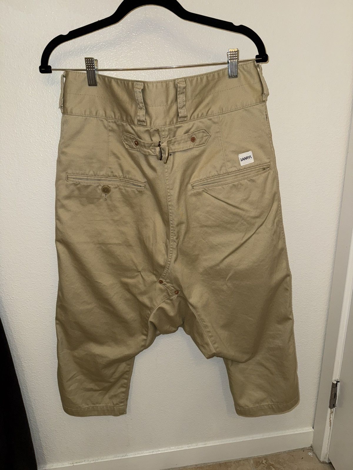 Comme des Garcons Dropped Crotch Long Shorts Size US 32 / EU 48 - 2 Thumbnail
