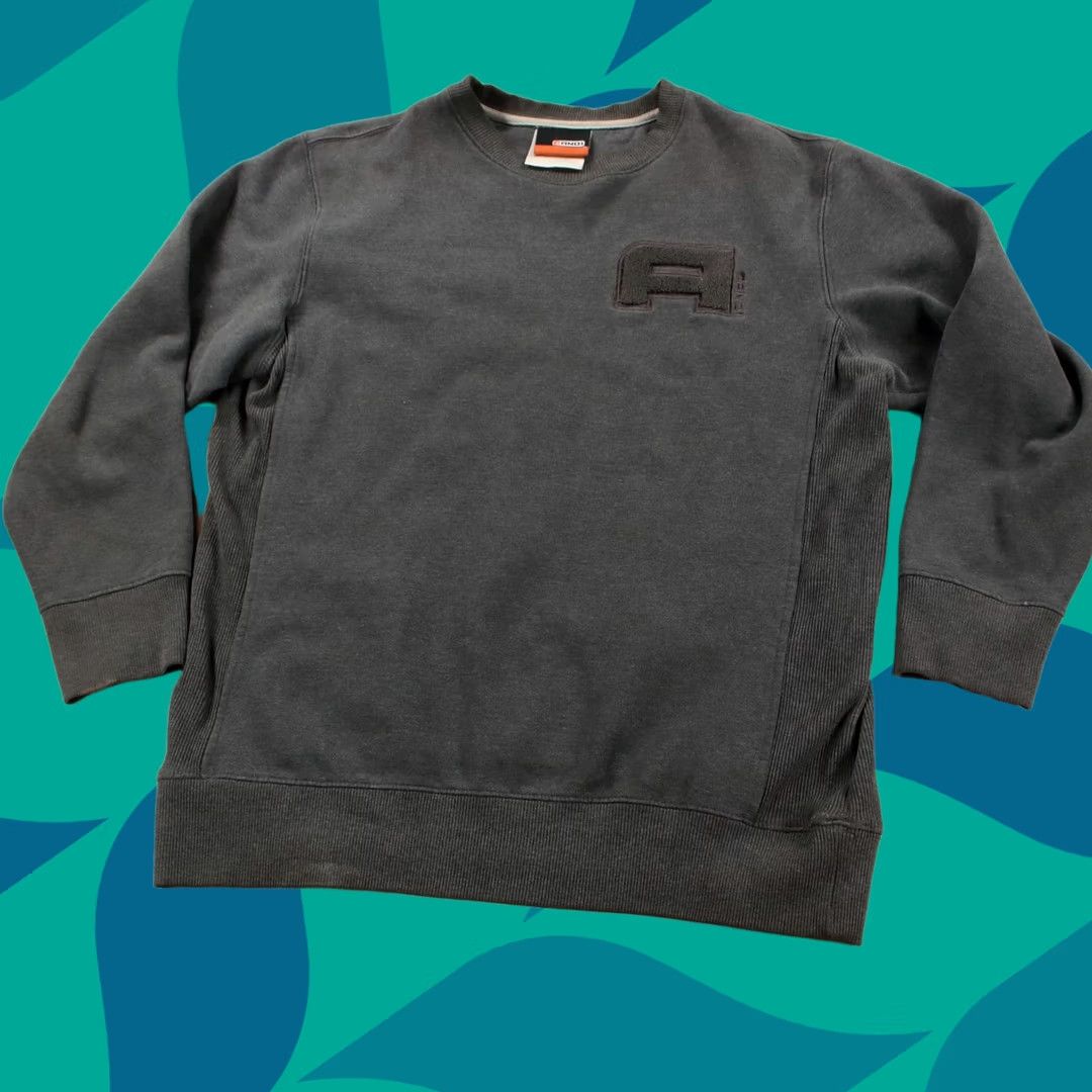 Vintage VINTAGE AND1 basketball sweatshirt crewneck LARGE gray embroidered 00s y2k Adult Size US L / EU 52-54 / 3 - 1 Thumbnail