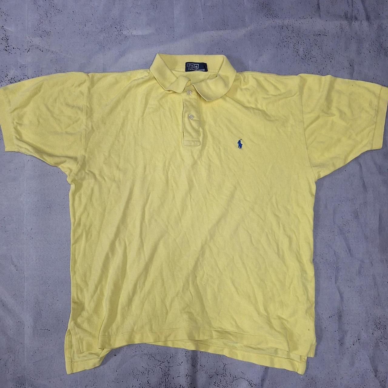 Polo Ralph Lauren Yellow Ralph Lauren polo shirt #poloshirt Size US L / EU 52-54 / 3 - 1 Thumbnail