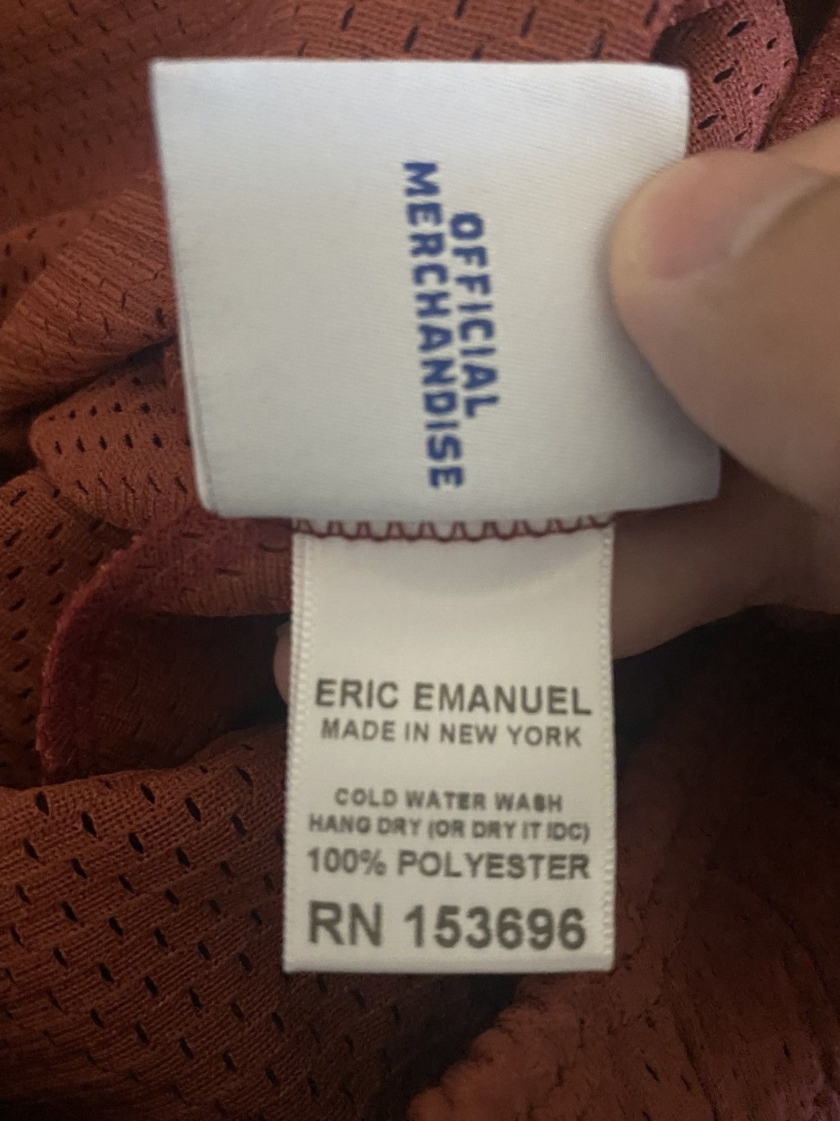 Eric Emanuel Size XL/XLarge - Eric Emanuel Shorts Cinnibar Size US 35 - 4 Thumbnail