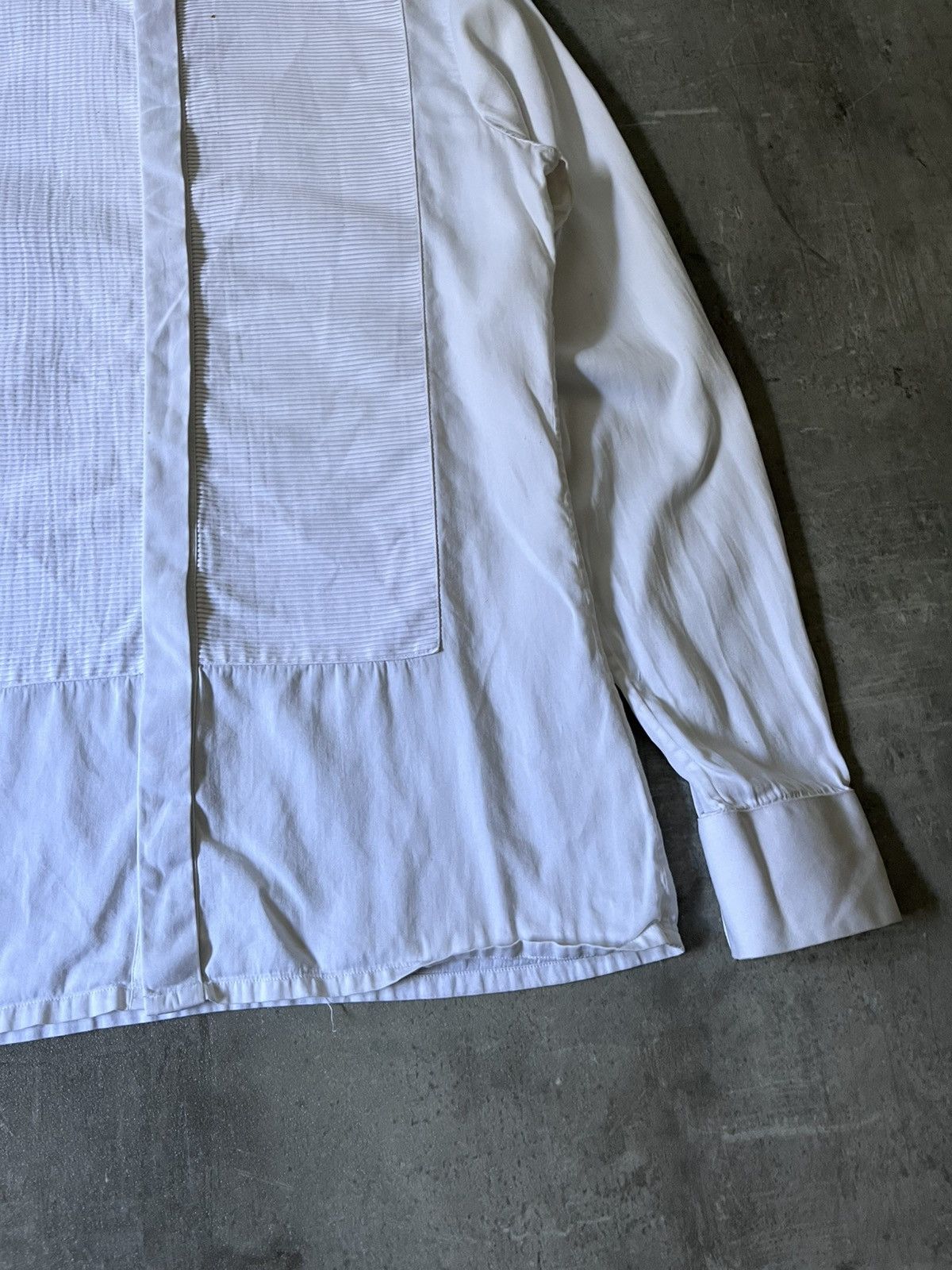 Maison Margiela Maison Margiela Replica Smoking Shirt Italy white rare Size US M / EU 48-50 / 2 - 4 Thumbnail