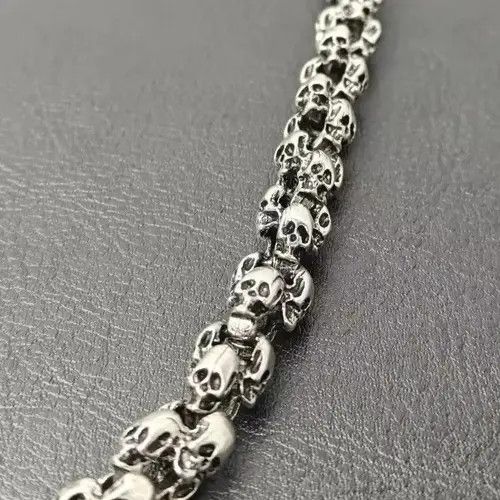 VIBE Vintage Skull Jeans Chain Size ONE SIZE - 7 Thumbnail