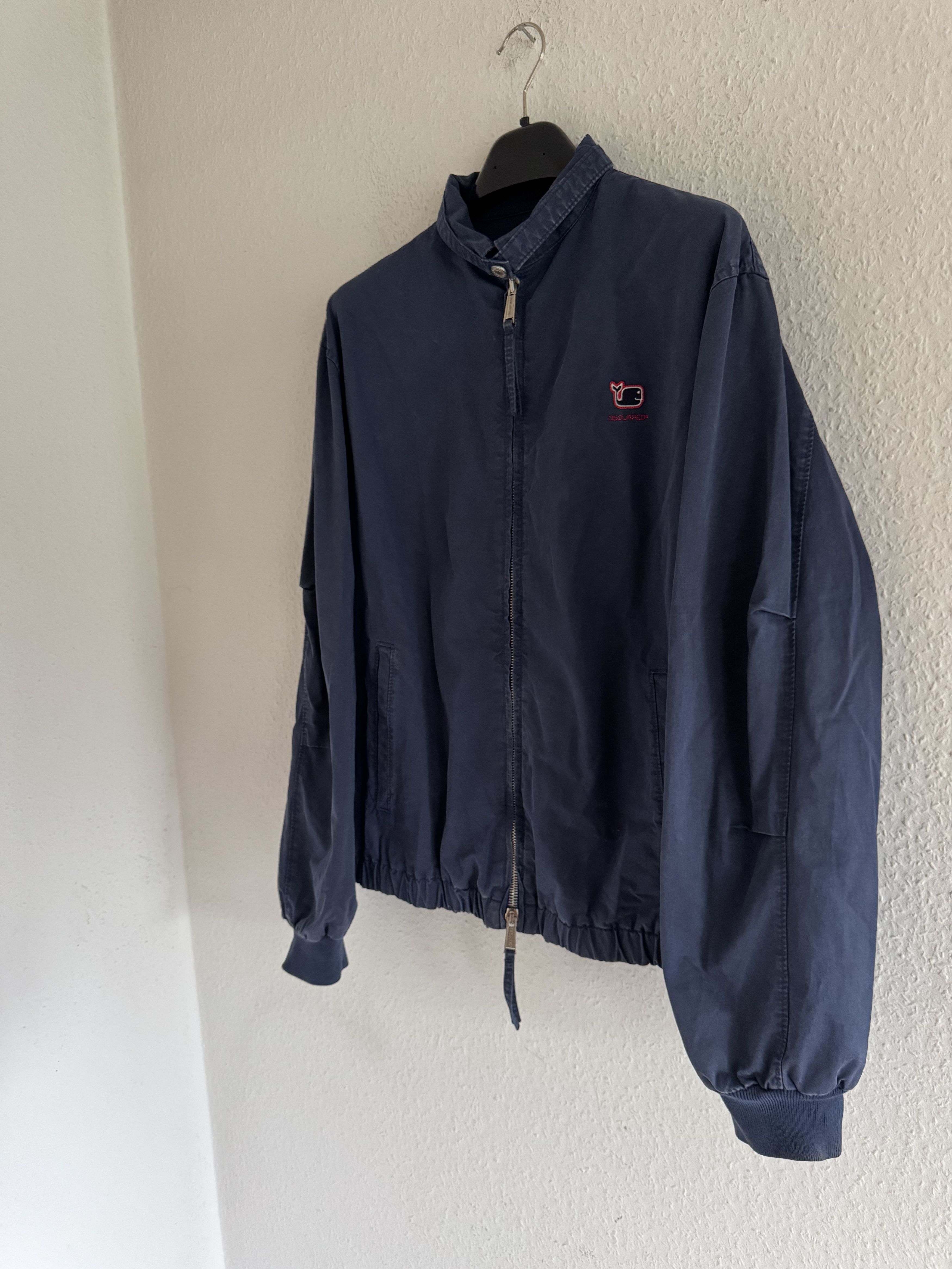 Dsquared2 SS07 Vintage Faded Zip Jacket Whale Patch Size US L / EU 52-54 / 3 - 3 Thumbnail