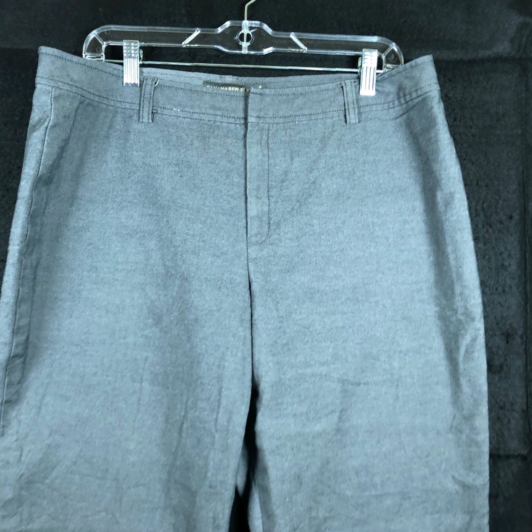 Banana Republic Banana Republic Womens Pants Gray Martin Fit Capris Stretch 14 Long Tall Regular Straight 14 Tall Womens Capris Gray Stretch Banana Republic Pants Size 24" / US 00 / IT 34 - 2 Thumbnail