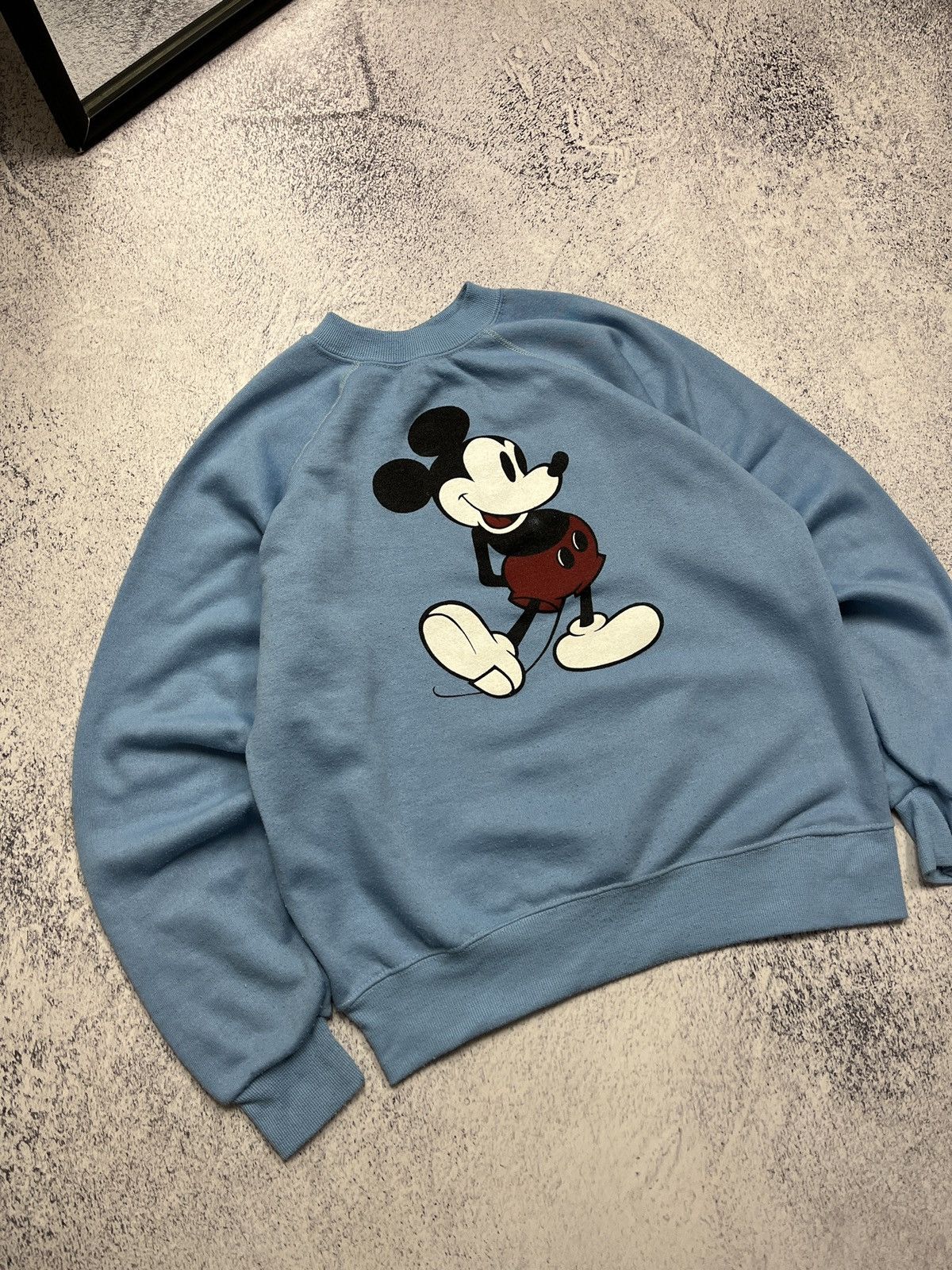 Disney Vintage 80’s Mickey Mouse Disney Crewneck Sweatshirt Rare Size US S / EU 44-46 / 1 - 3 Thumbnail