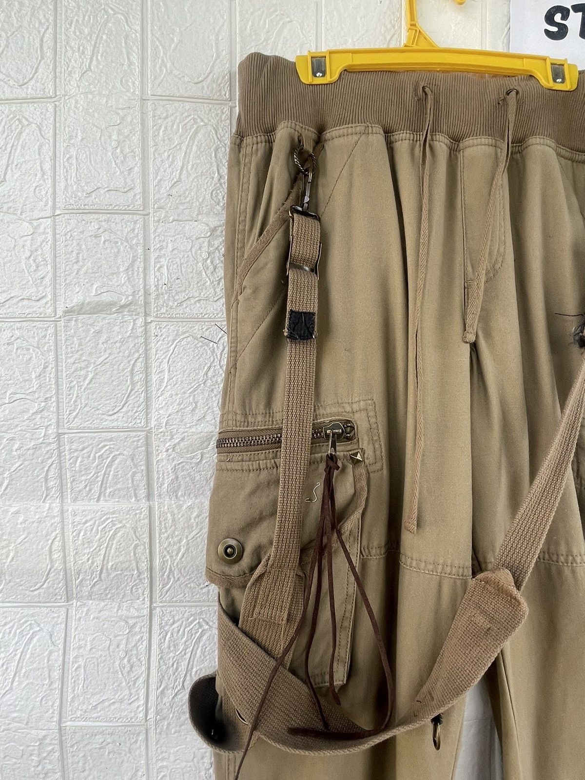 Japanese Brand Vintage Topism Parachute Bondage Cargo Pant Size US 30 / EU 46 - 13 Thumbnail