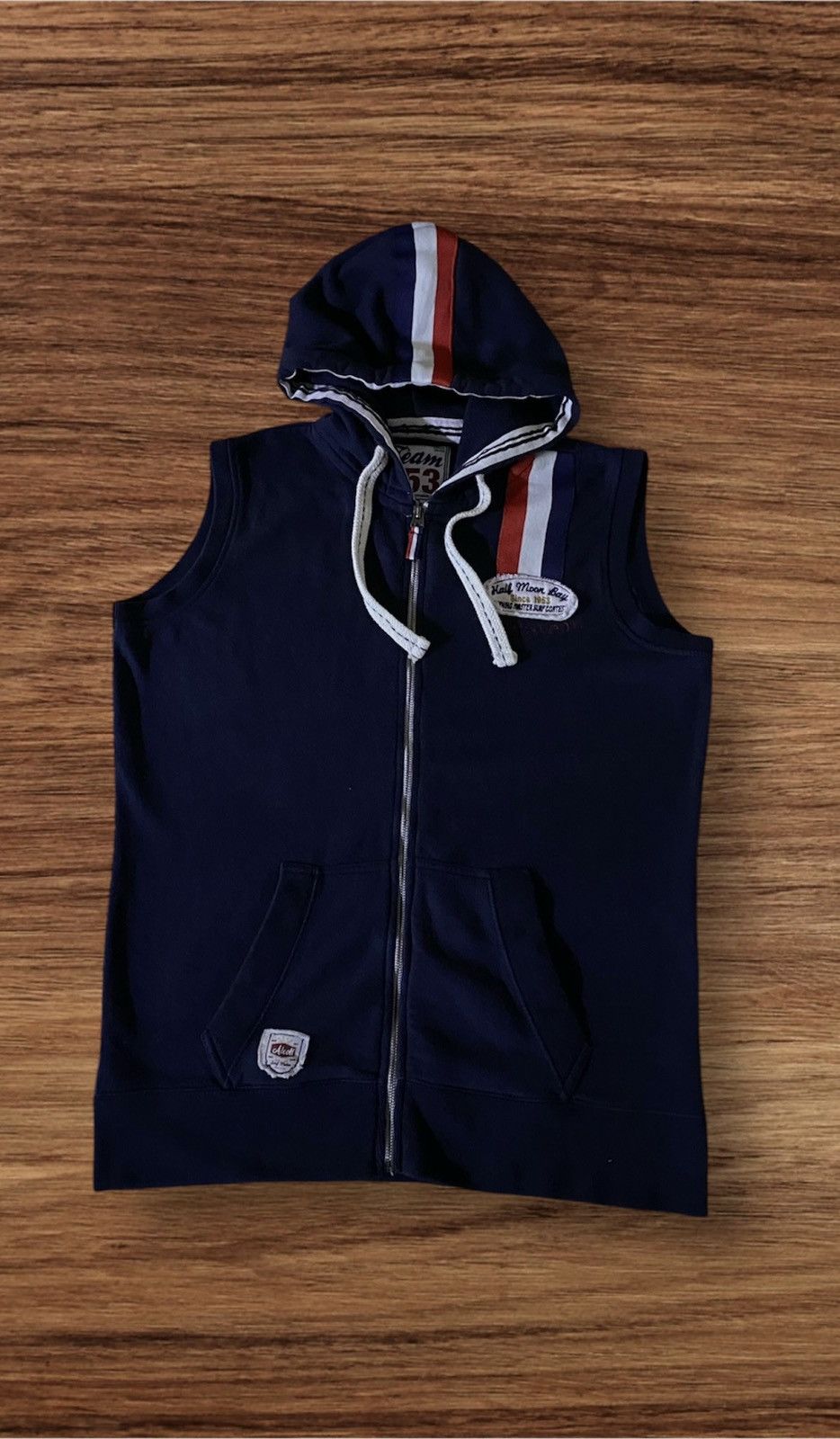 Japanese Brand × Vintage Japanese Brand ALCOTT Sleeve Les Hoodie Size US L / EU 52-54 / 3 - 1 Thumbnail