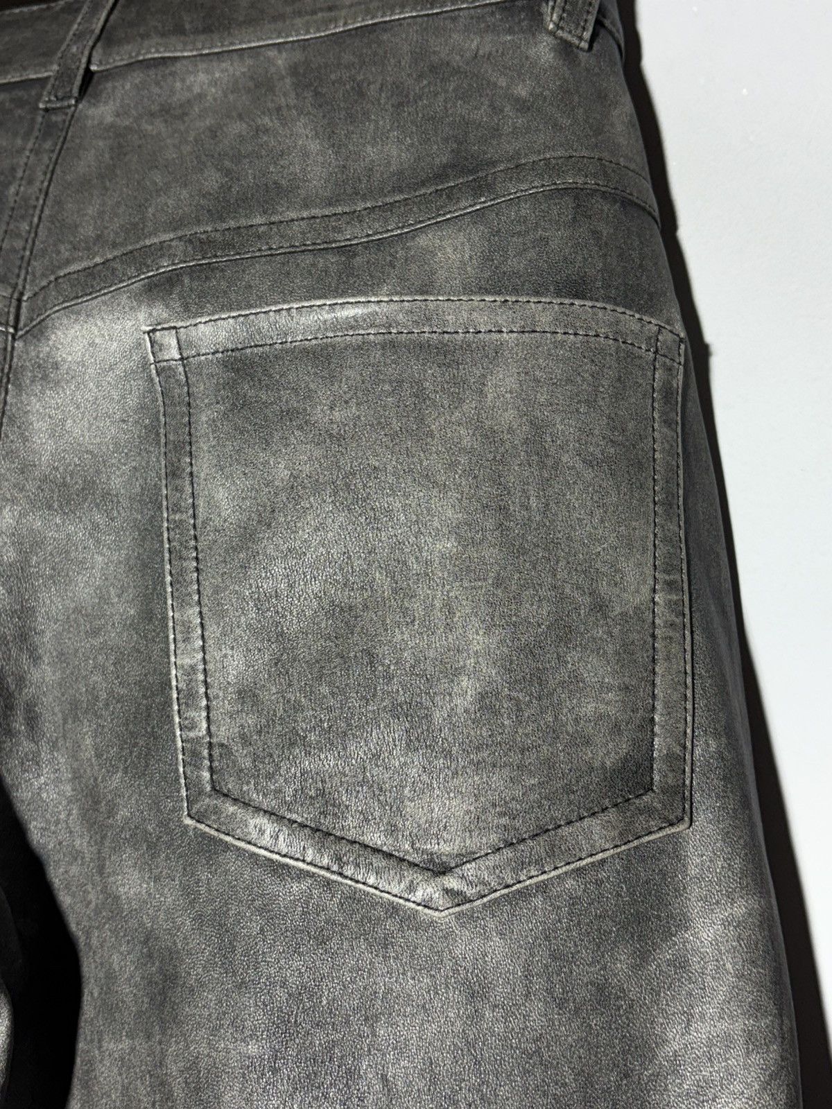 Isabel Marant Isabel Marant Étoile Taro Trousers Lamb Leather Pants Size 26" / US 2 / IT 38 - 17 Thumbnail