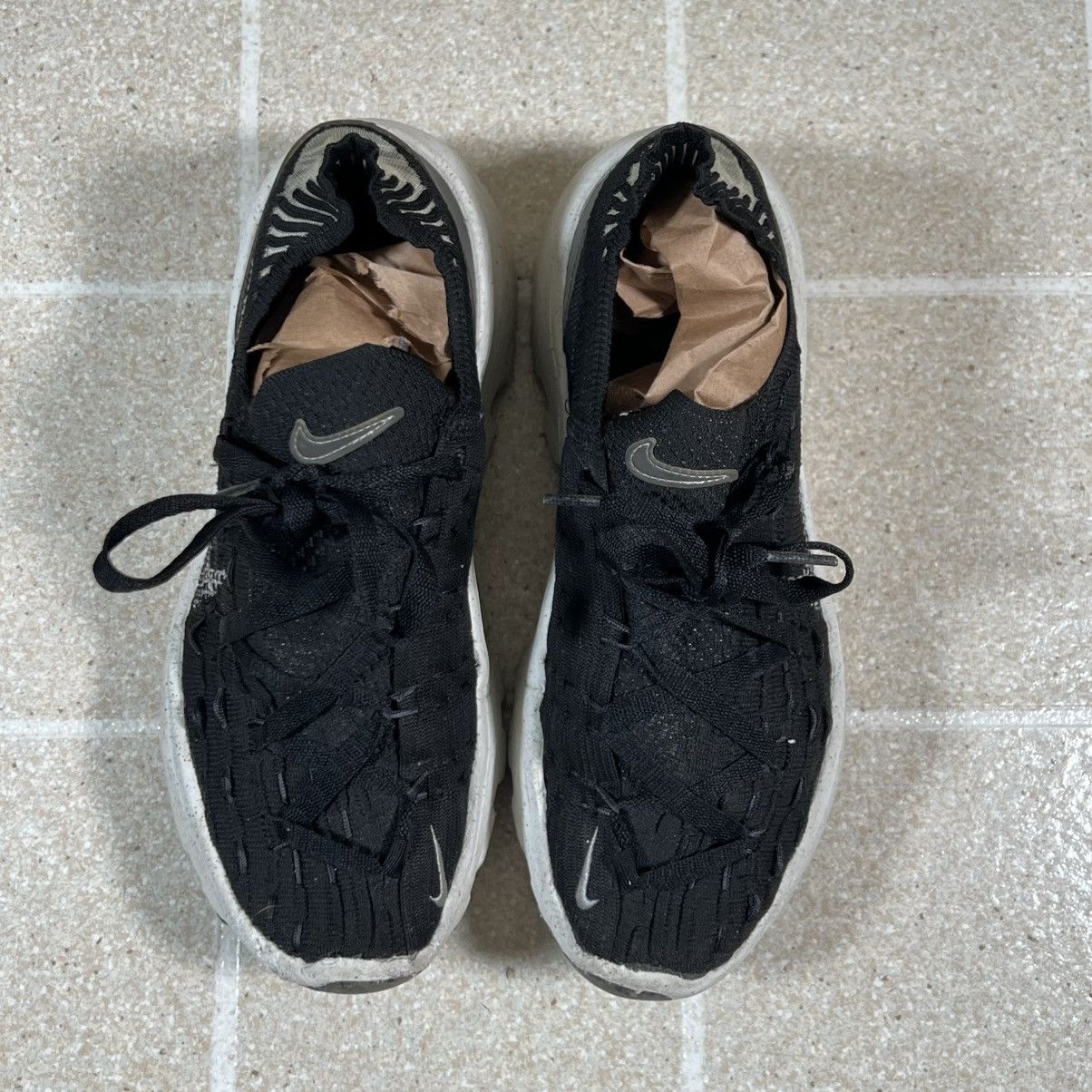 Nike Nike Space Hippie 04 Black Grey Oreo WOMEN'S SIZE 8 sneakers Size US 8 / IT 38 - 3 Thumbnail