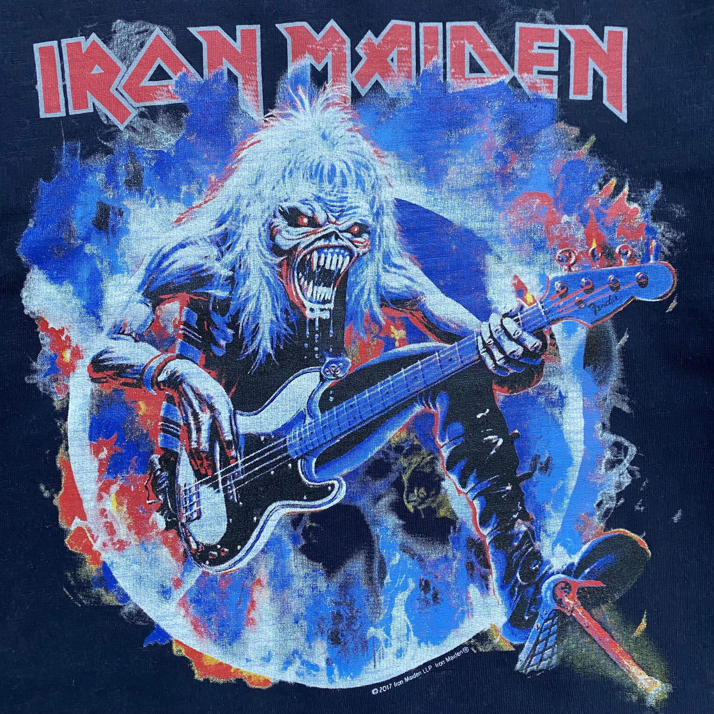 Iron Maiden Vintage Iron Maiden Band merch sweatshirt y2k Hoodie Size US L / EU 52-54 / 3 - 4 Thumbnail