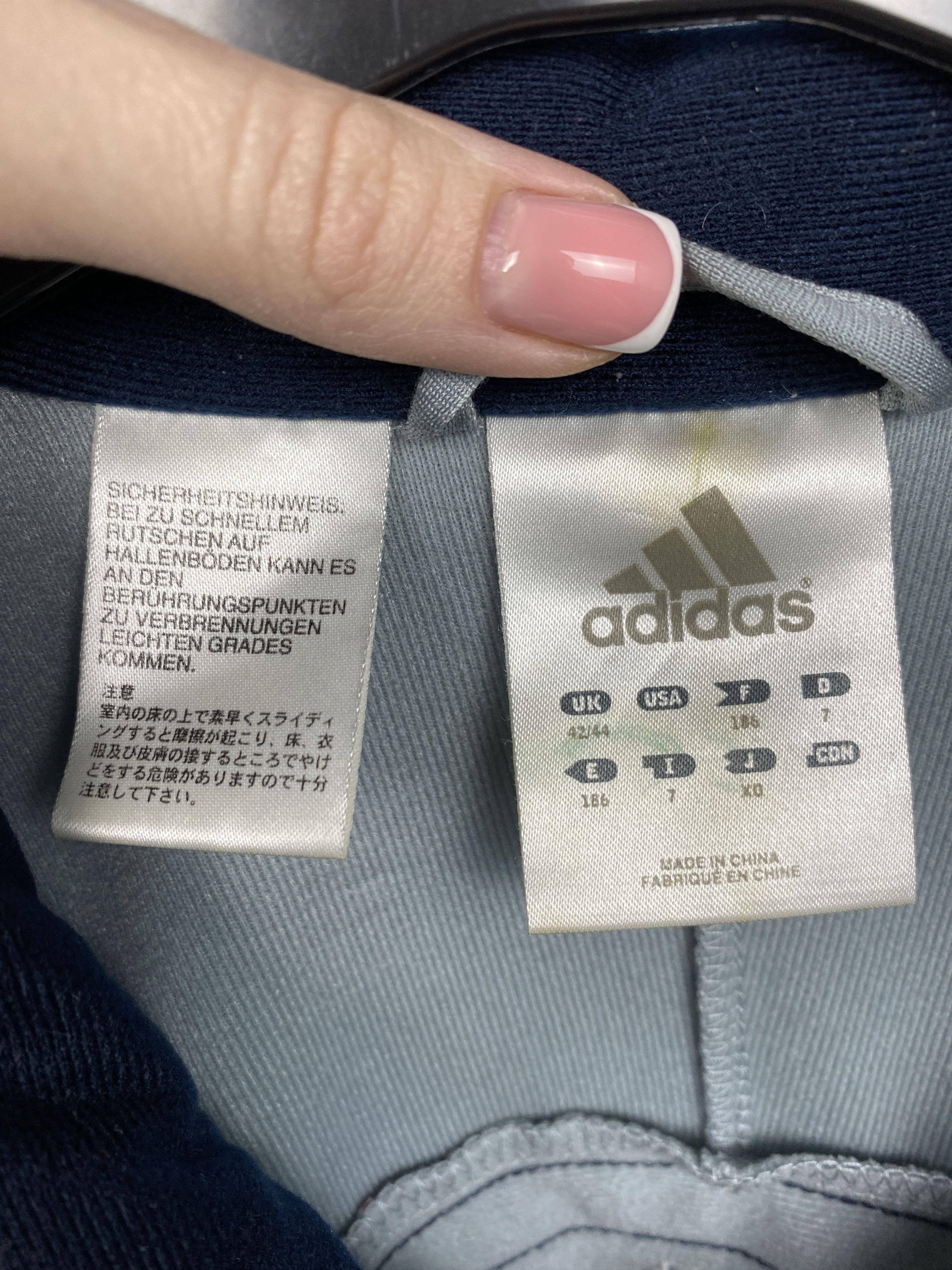 Adidas Adidas Vintage Mens Track Top Jacket Y2K Size US XL / EU 56 / 4 - 4 Thumbnail