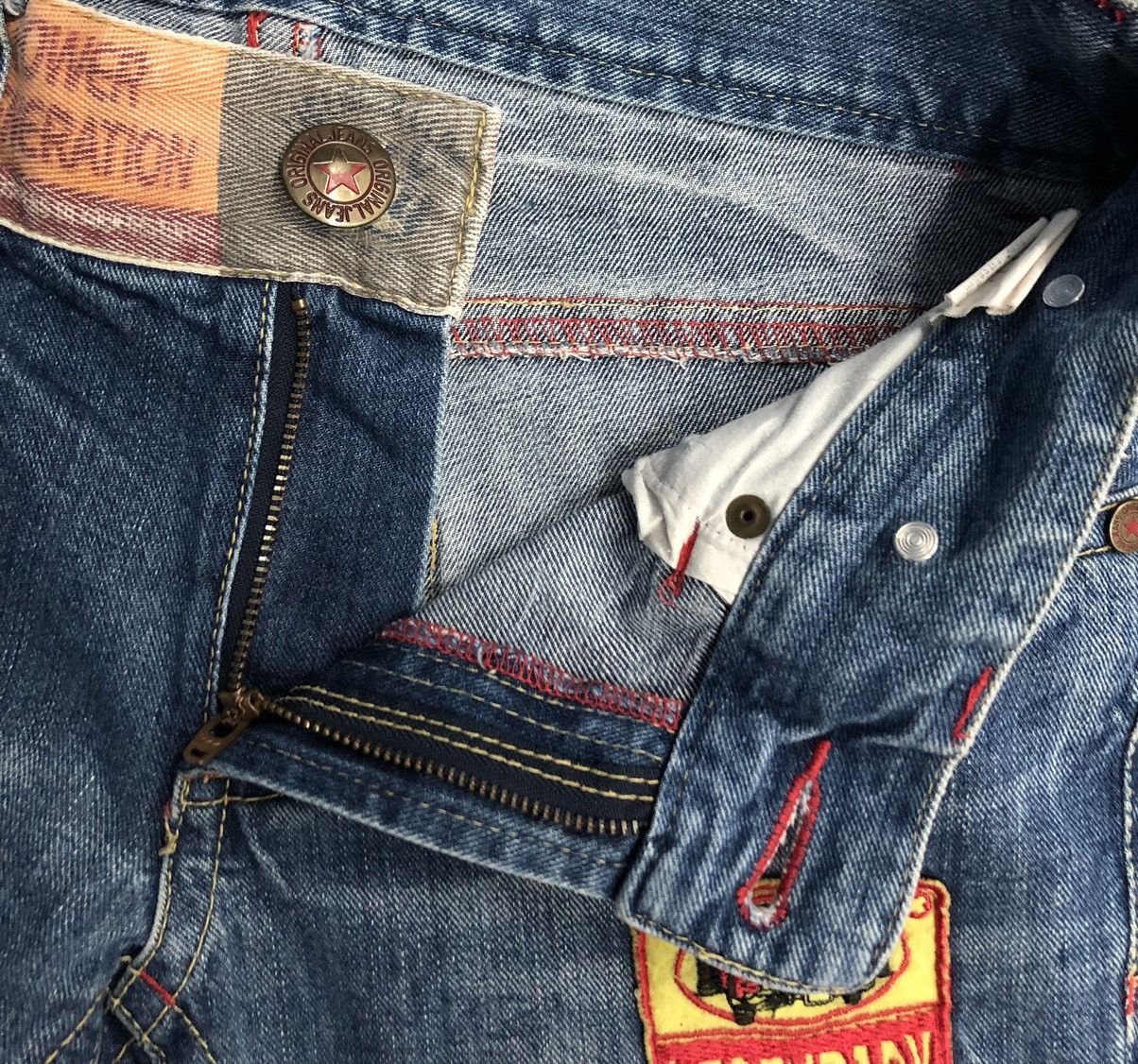 Jean Vintage Original Jeans Pants Size 32" / US 10 / IT 46 - 15 Thumbnail