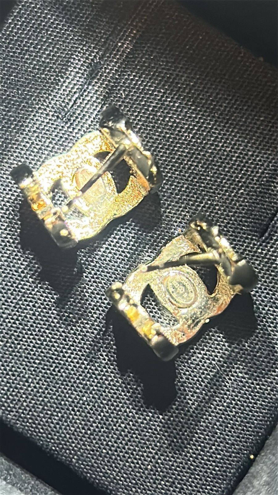 Chanel Chanel Triple Crystal CC Cube Earrings B23B Size ONE SIZE - 6 Thumbnail