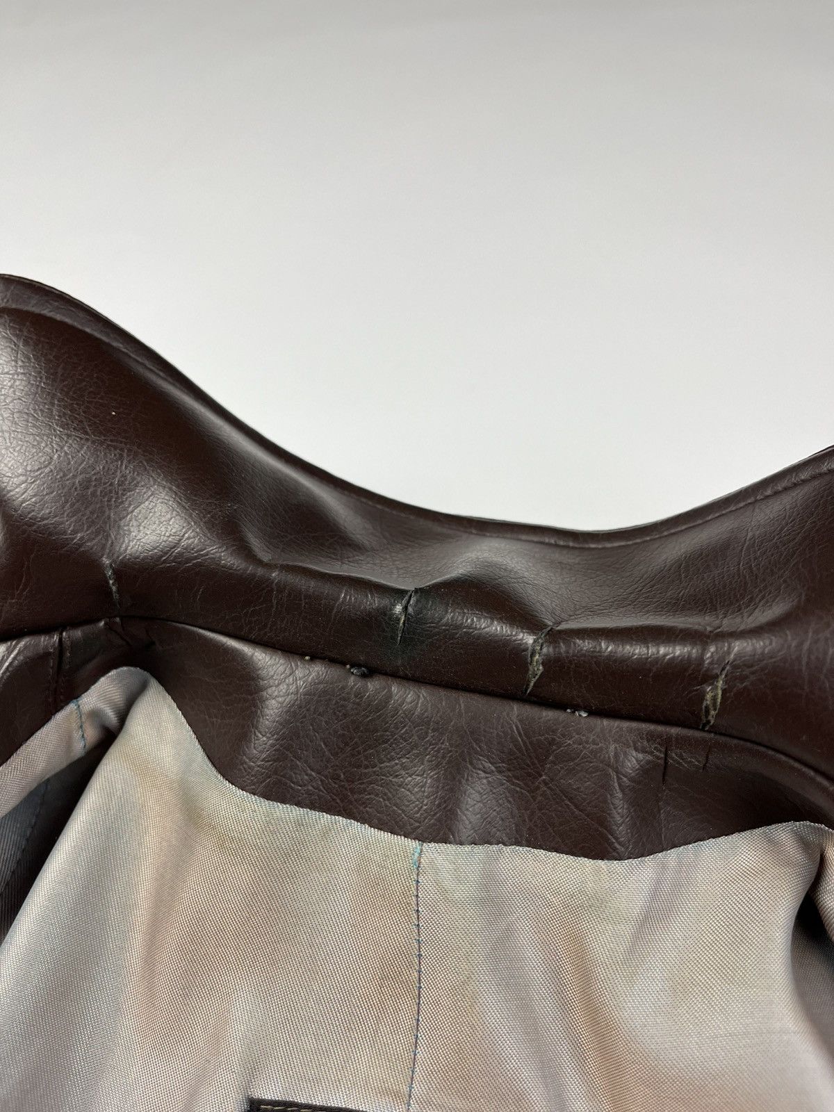 Leather Snia leather trench vinatge coat with belted Size S / US 4 / IT 40 - 10 Thumbnail