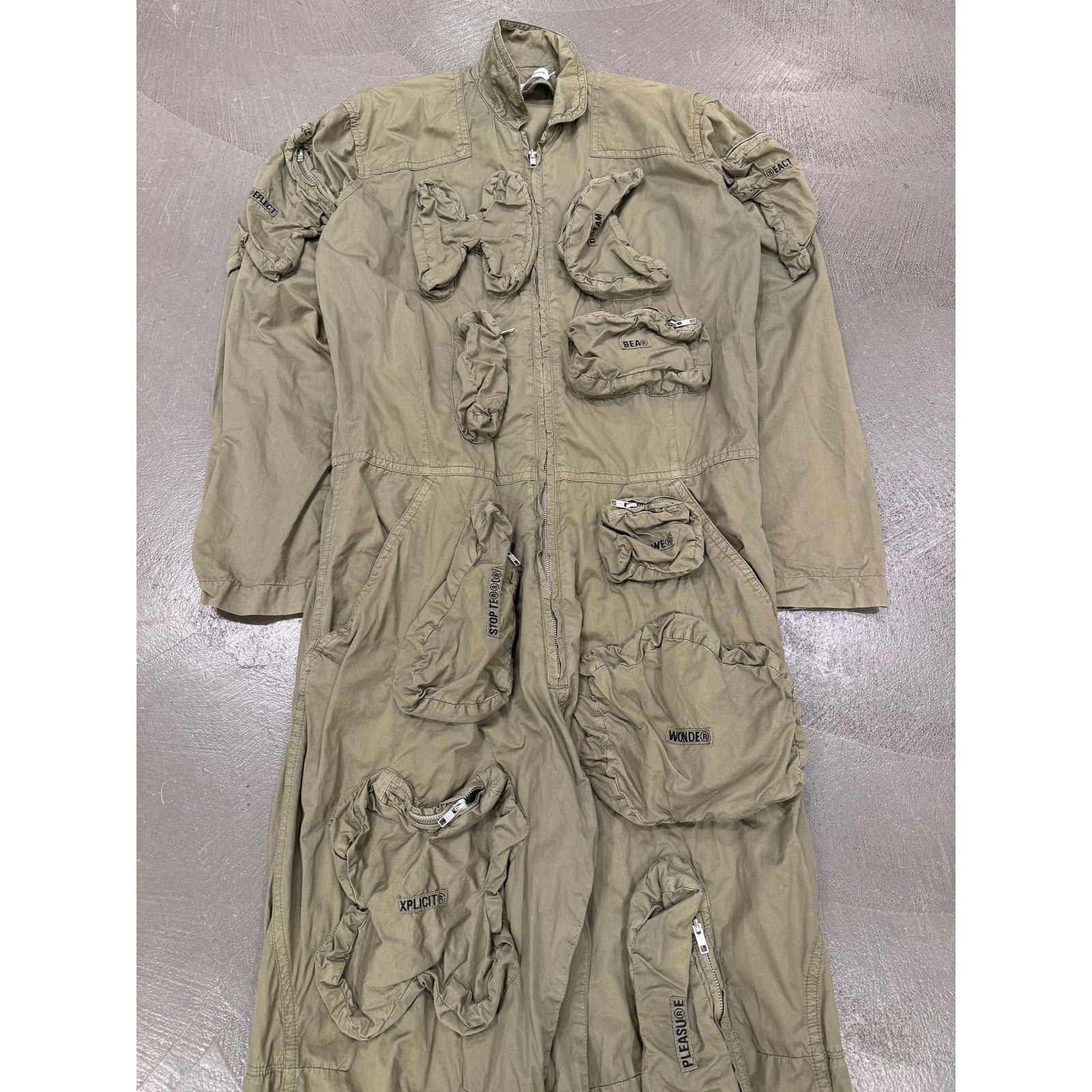 Walter Van Beirendonck S/S2010 Walter Van Beirendonck 3D letters pockets jumpsuit Size US M / EU 48-50 / 2 - 5 Thumbnail