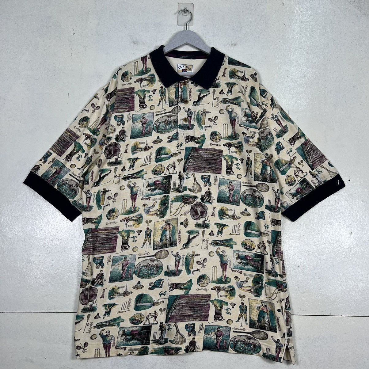 Cutter & Buck × Vintage 🔥 VINTAGE CUTTER AND BUCK SPORTMAN 1992 POLOS Size US M / EU 48-50 / 2 - 2 Thumbnail