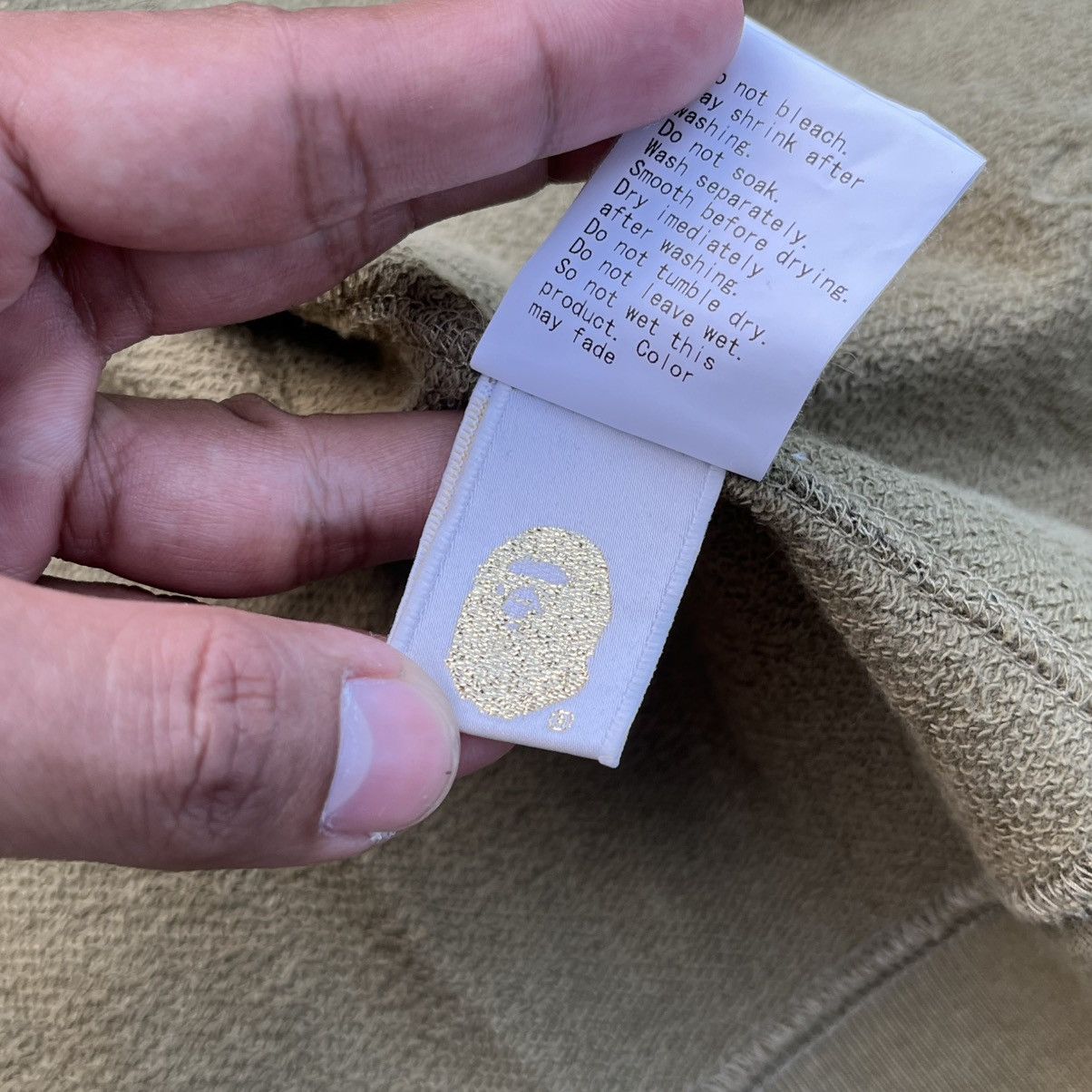 Bape A Bathing Ape Check 1st camo Full zip hoodie Size S / US 4 / IT 40 - 15 Thumbnail