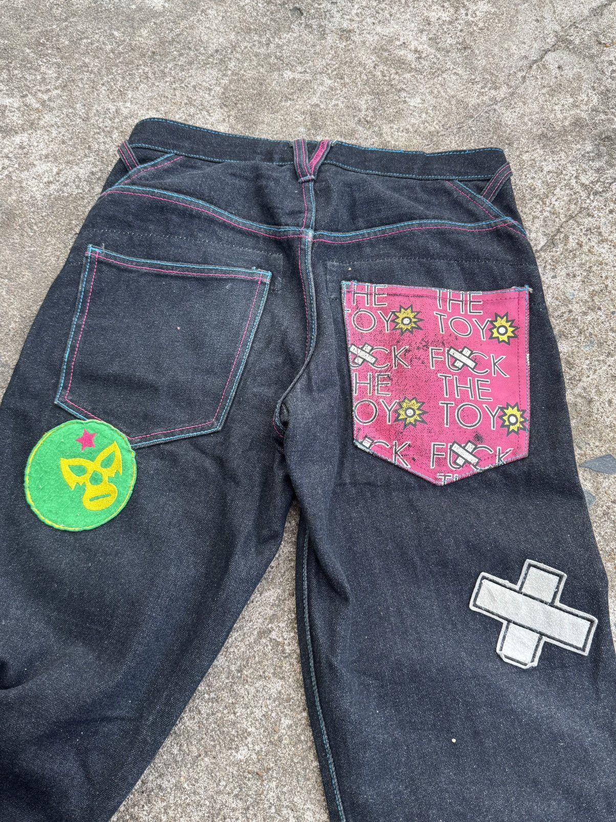 Hysteric Glamour So Crazy!!! Fuck The Toy Denim Hysteric Styled BBC Ice Cream Size US 30 / EU 46 - 7 Thumbnail