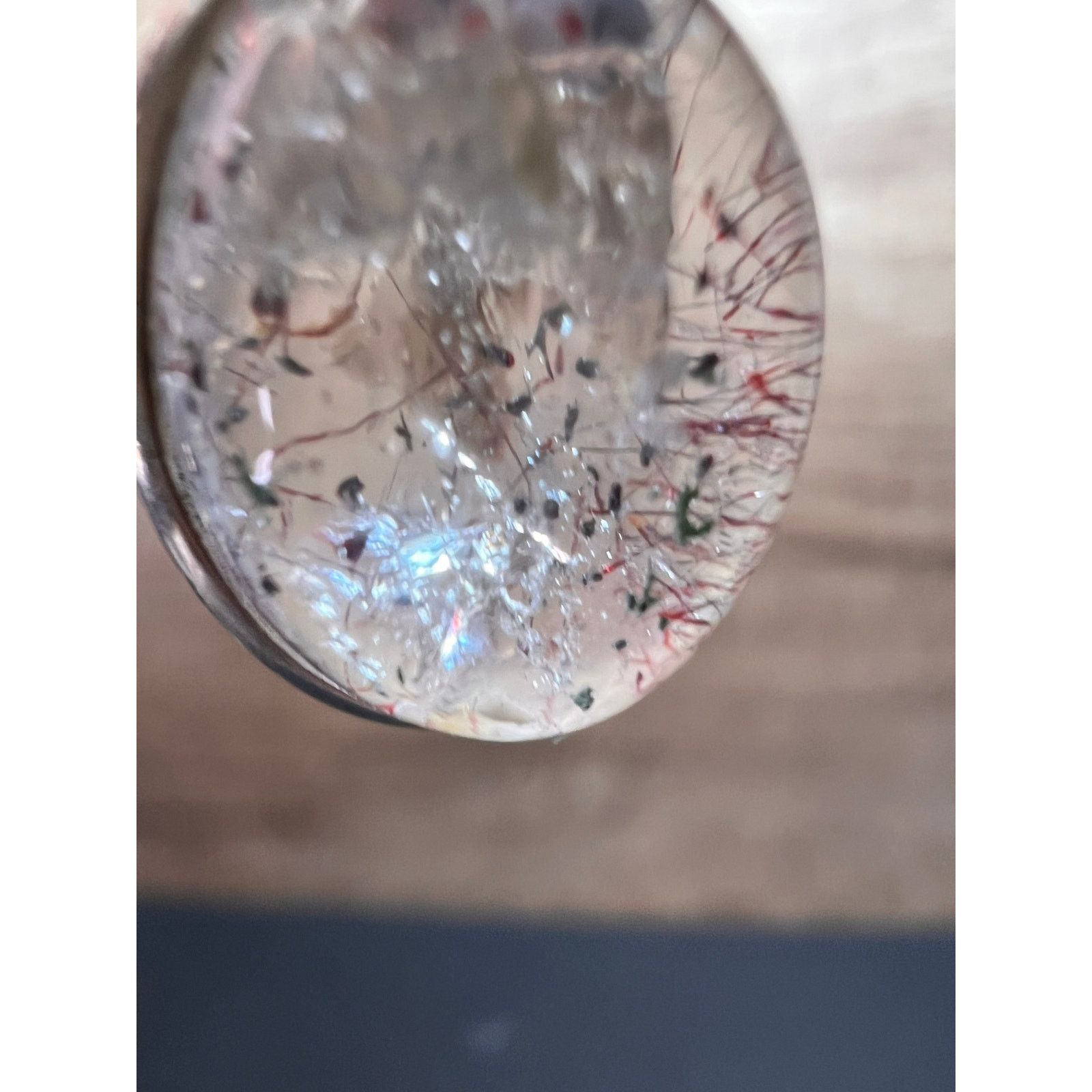 Other NEW Lepidocrocite super 7 925 silver oval pendant 4.13 grams Size ONE SIZE - 7 Thumbnail