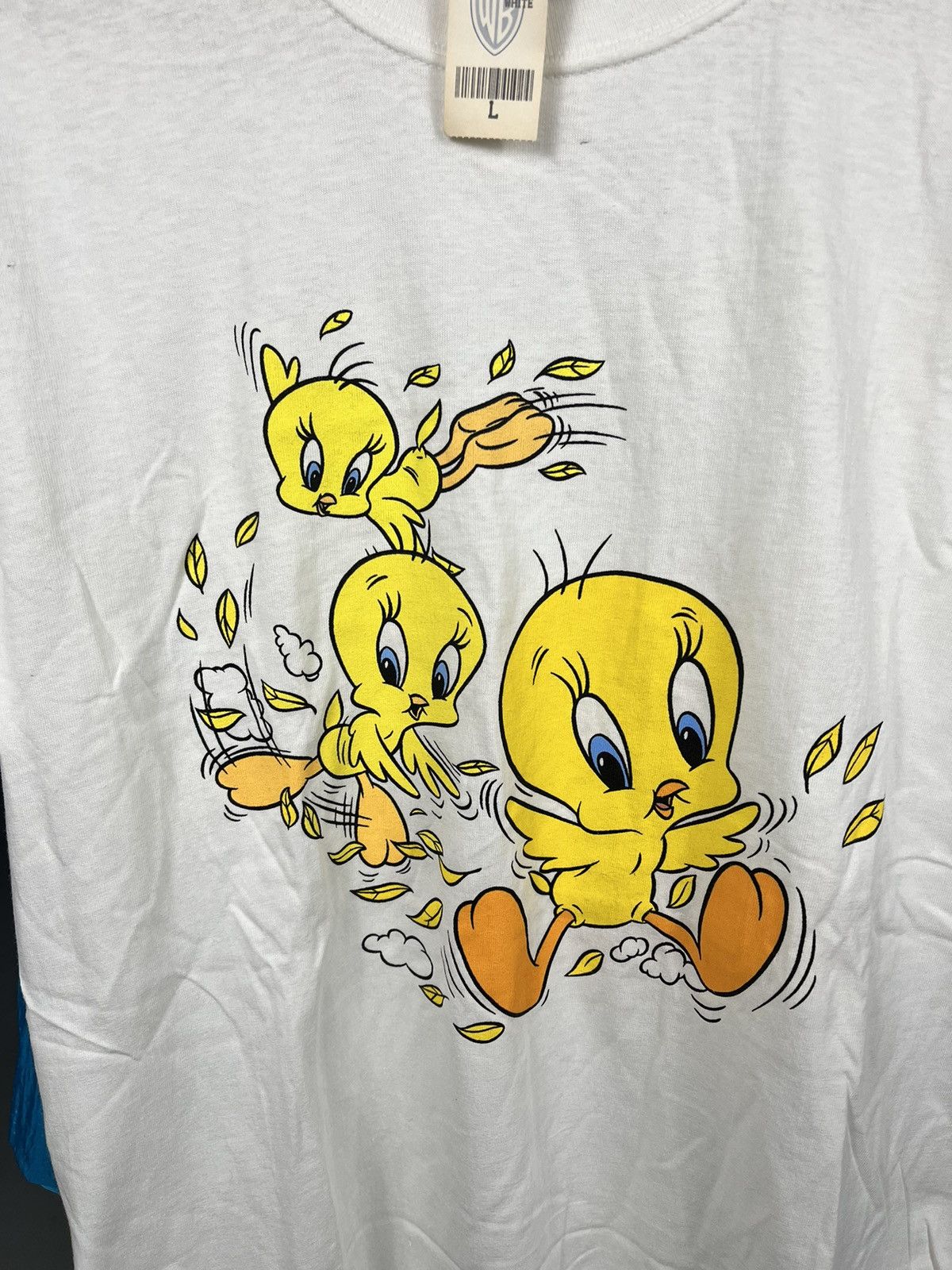 Vintage 90s Tweety Bird Warner Bros Looney Tunes T-Shirt L