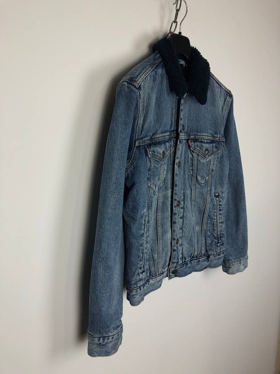 Levi's Levi's Sherpa Denim Jacket Blue size S Size US S / EU 44-46 / 1 - 4 Thumbnail
