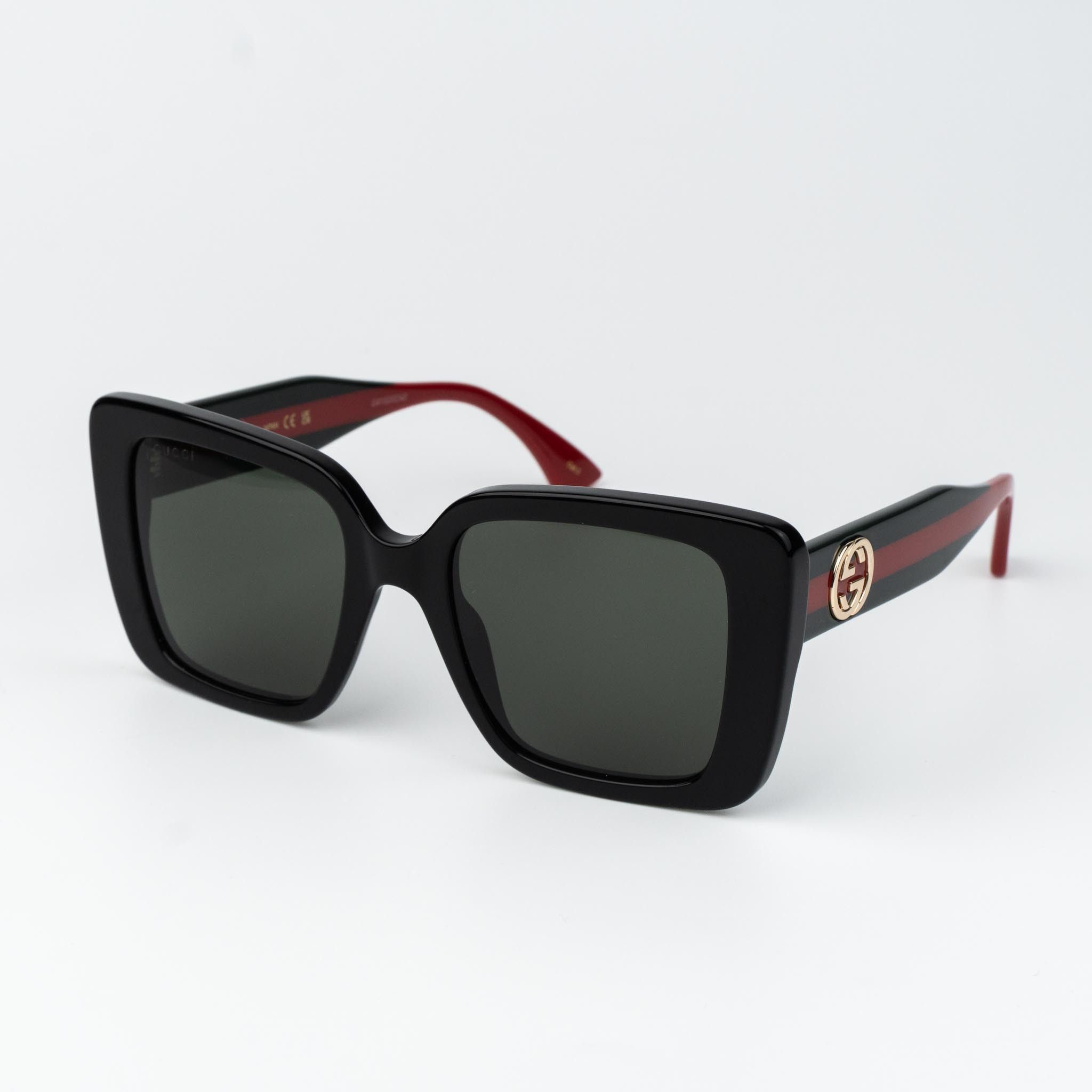 Gucci Women Sunglasses Black Grey Square GG1689S 001 NEW AUTHENTIC Gucci Gucci Women Sunglasses Square GG1689S 001 NEW  main image 3