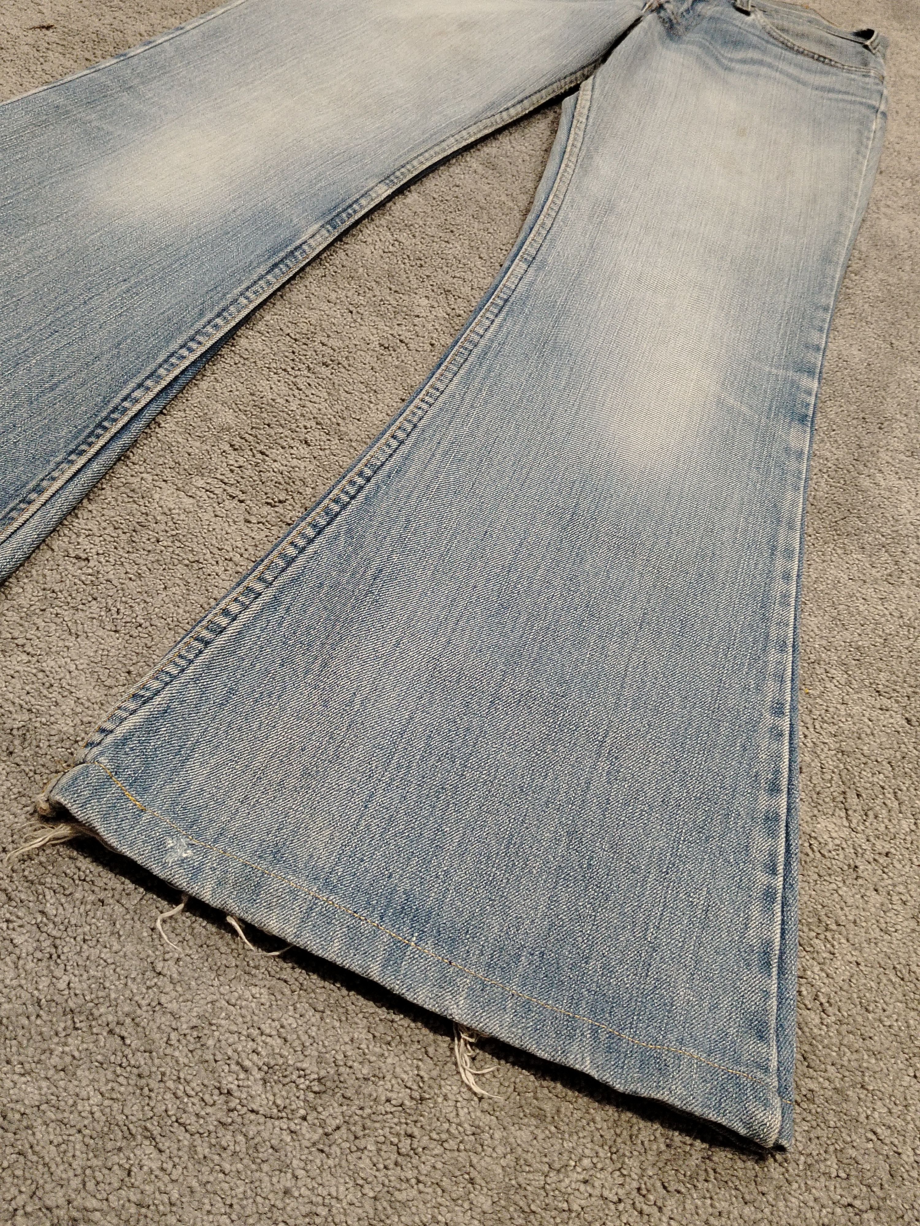 Levi's Levis 684 Jeans Bell Bottom Flare bootcut Talon #8 Size US 32 / EU 48 - 2 Thumbnail