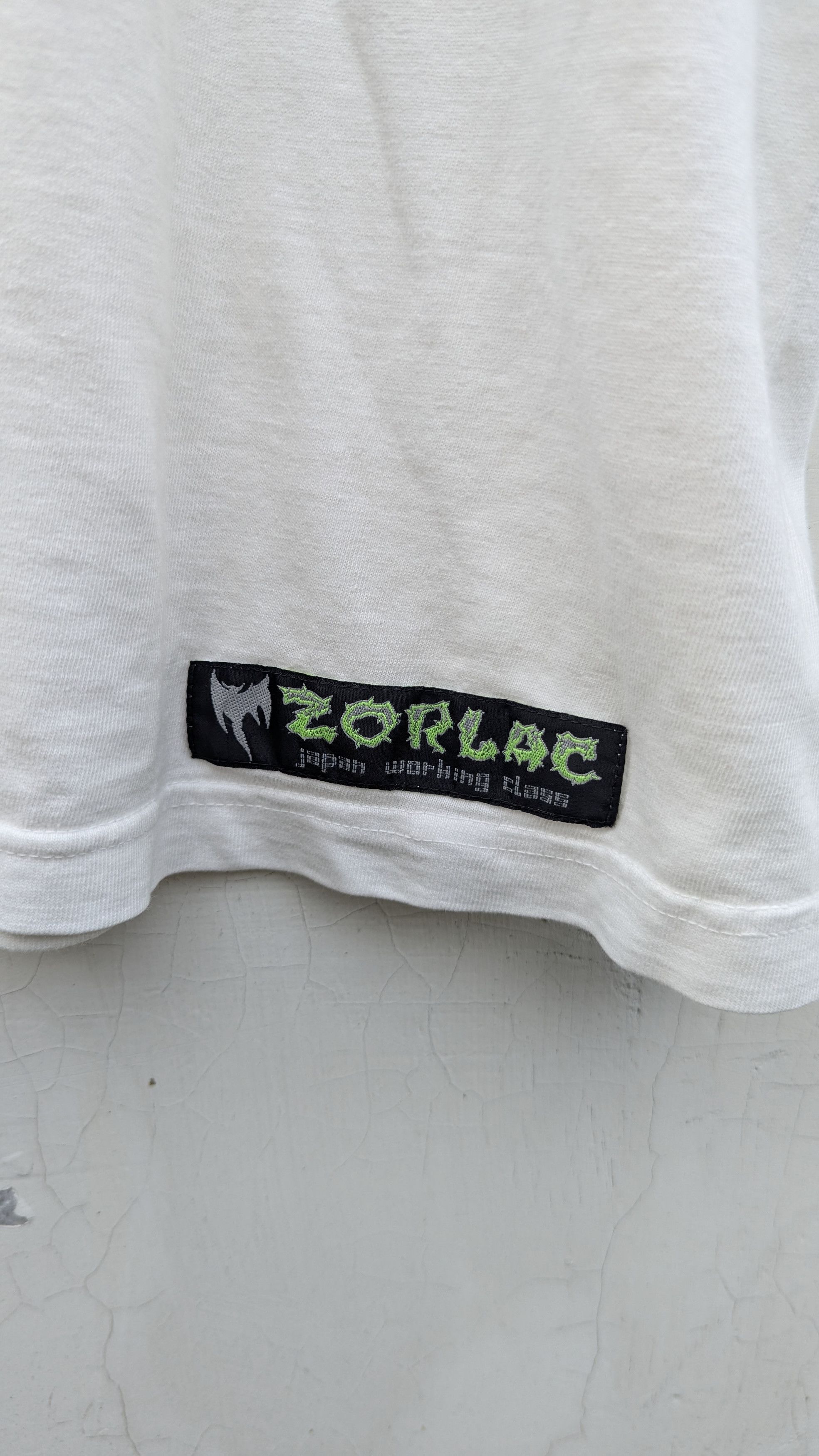 Japanese Brand Vintage 90s Zorlac Japan skatebrd not hooksup fuct anarchic Size US XXL / EU 58 / 5 - 4 Thumbnail