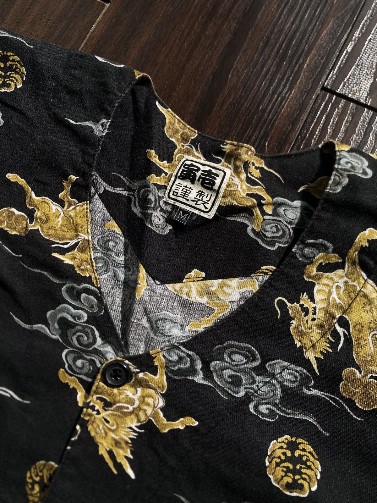 Karakuri Tamashii JAPANESE BRAND FULLPRINT SHIRT DRAGON Size US M / EU 48-50 / 2 - 4 Thumbnail