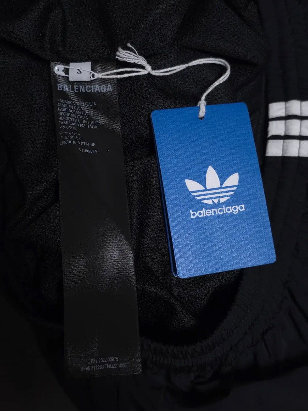 Adidas × Balenciaga Balenciaga X Adidas Poplin Track Pants Stitch Black Size US 30 / EU 46 - 7 Thumbnail