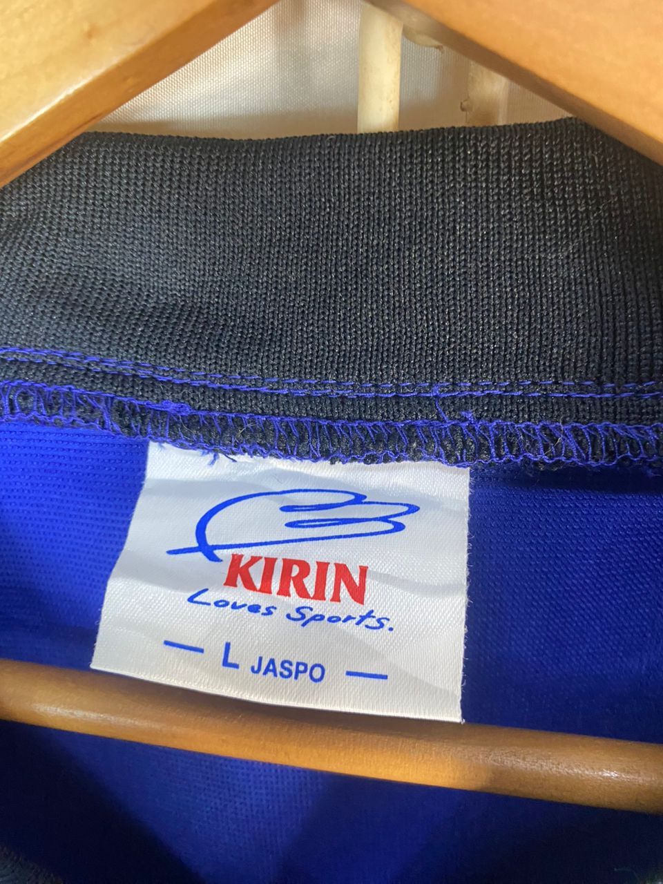 Japanese Brand × Vintage Vintage japan nylon vneck shirt by kirin Size US L / EU 52-54 / 3 - 5 Thumbnail