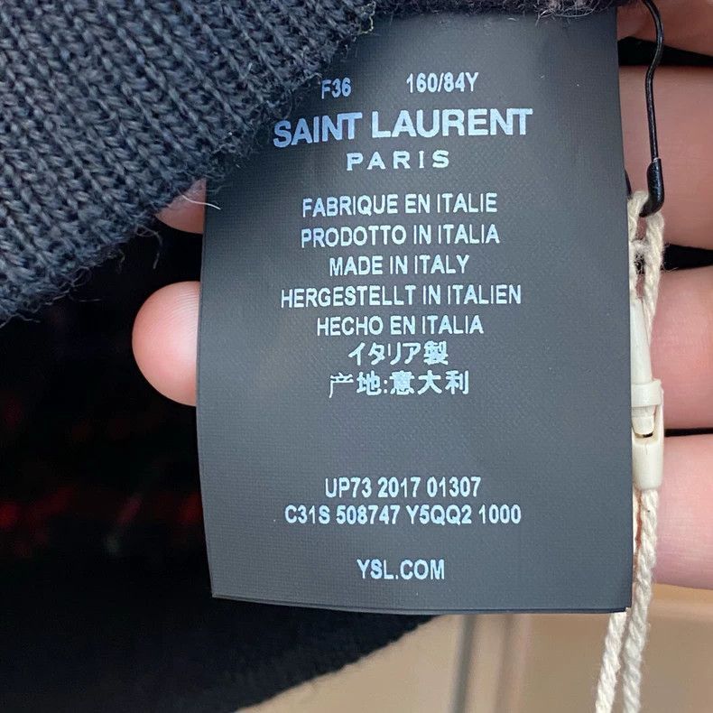 Saint Laurent Paris Saint Laurent Paris Black Leather Jacket- Size XS / US 0-2 / IT 36-38 - 5 Thumbnail