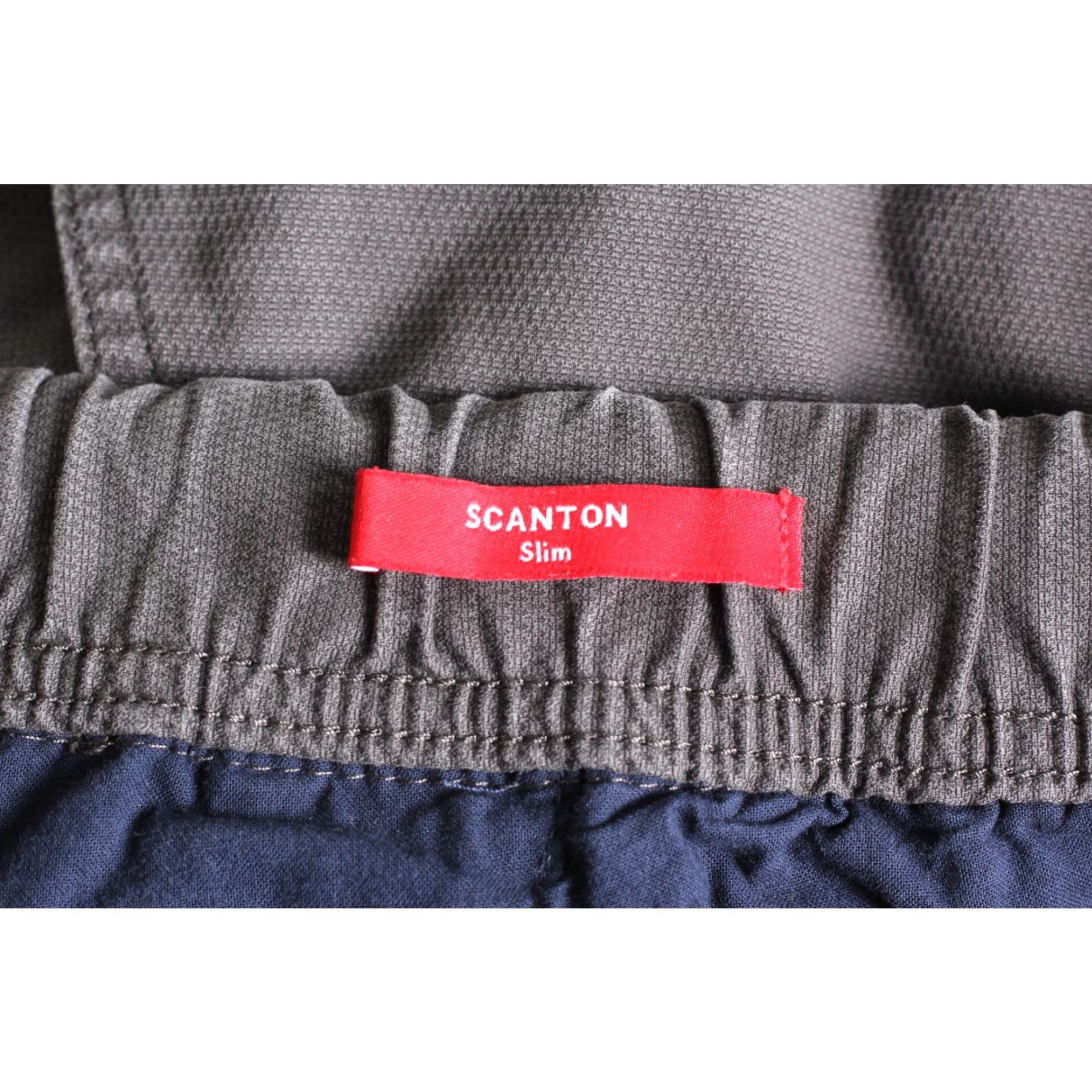 Tommy Hilfiger TOMMY HILFIGER JEANS SCANTON Slim Fit Chino Trousers Men Size M Stretch Grey Old Size US 31 - 6 Thumbnail