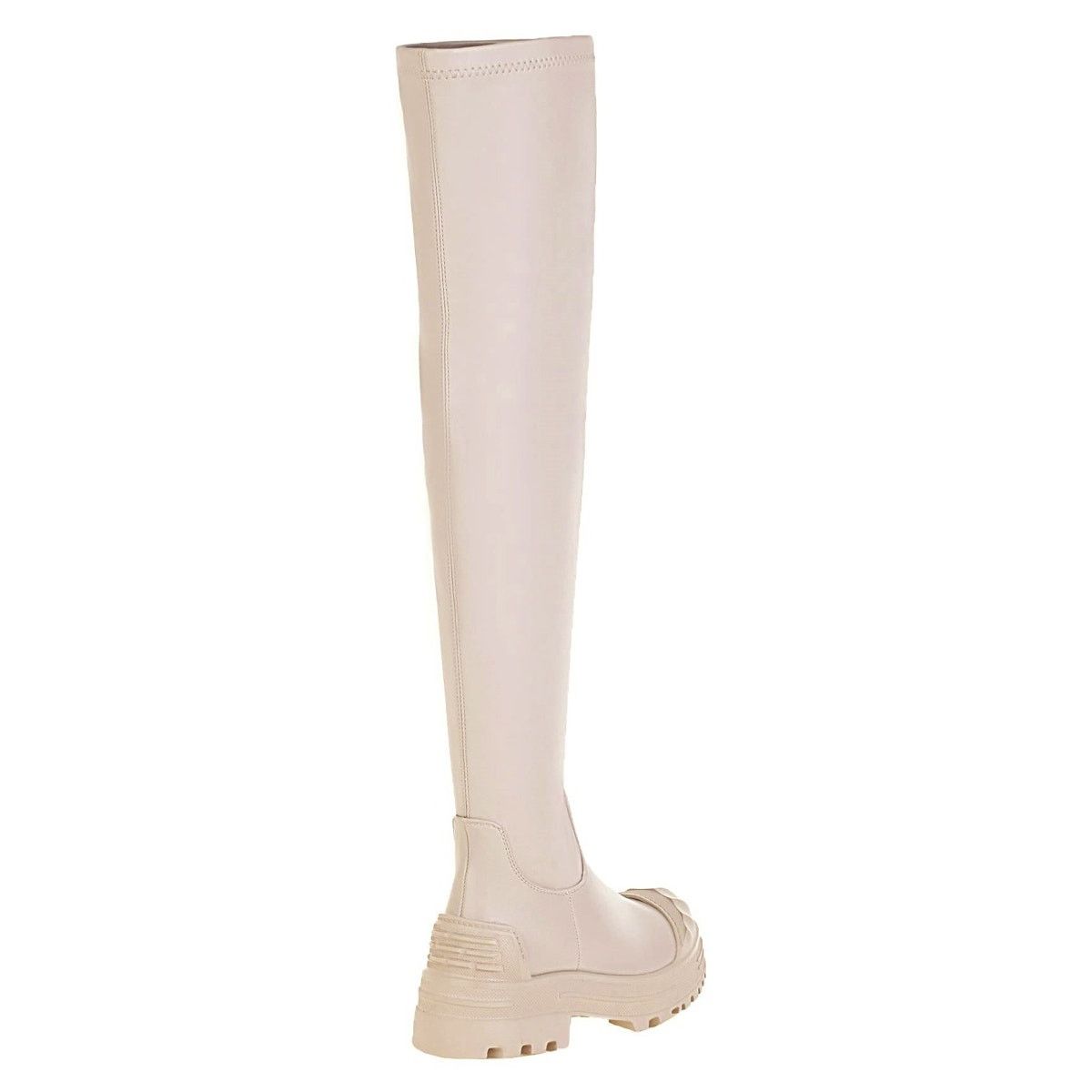 Other Vivianly Womens 8 Platform Thigh High OTK Stretchy Boots Size US 8 / IT 38 - 2 Thumbnail