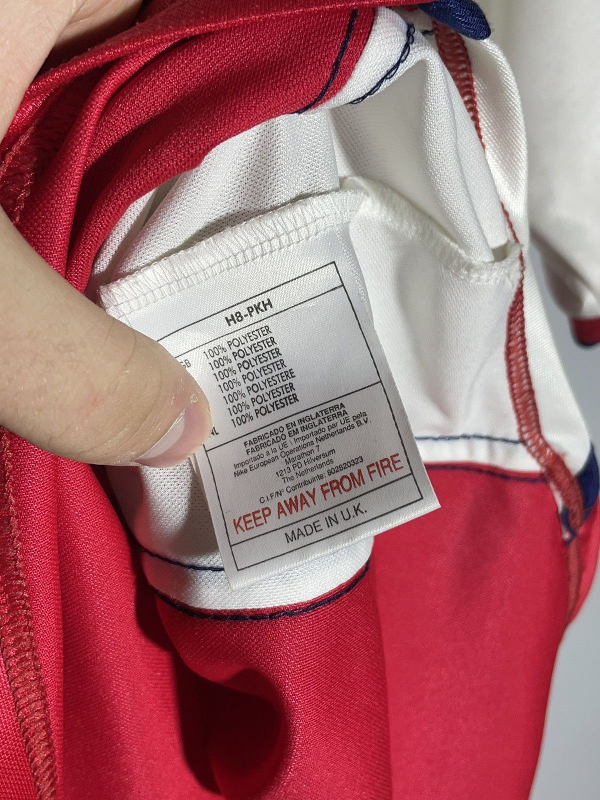 Nike × Vintage Arsenal FC Nike 1998/99 Vintage Y2k Blokecore Football Shirt Size US XL / EU 56 / 4 - 17 Thumbnail