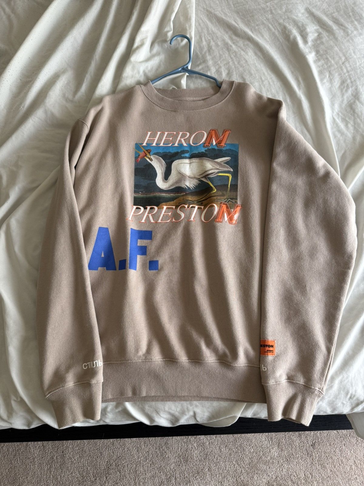 Heron Preston Heron Preston A.F. Sweatshirt Size US M / EU 48-50 / 2 - 1 Thumbnail