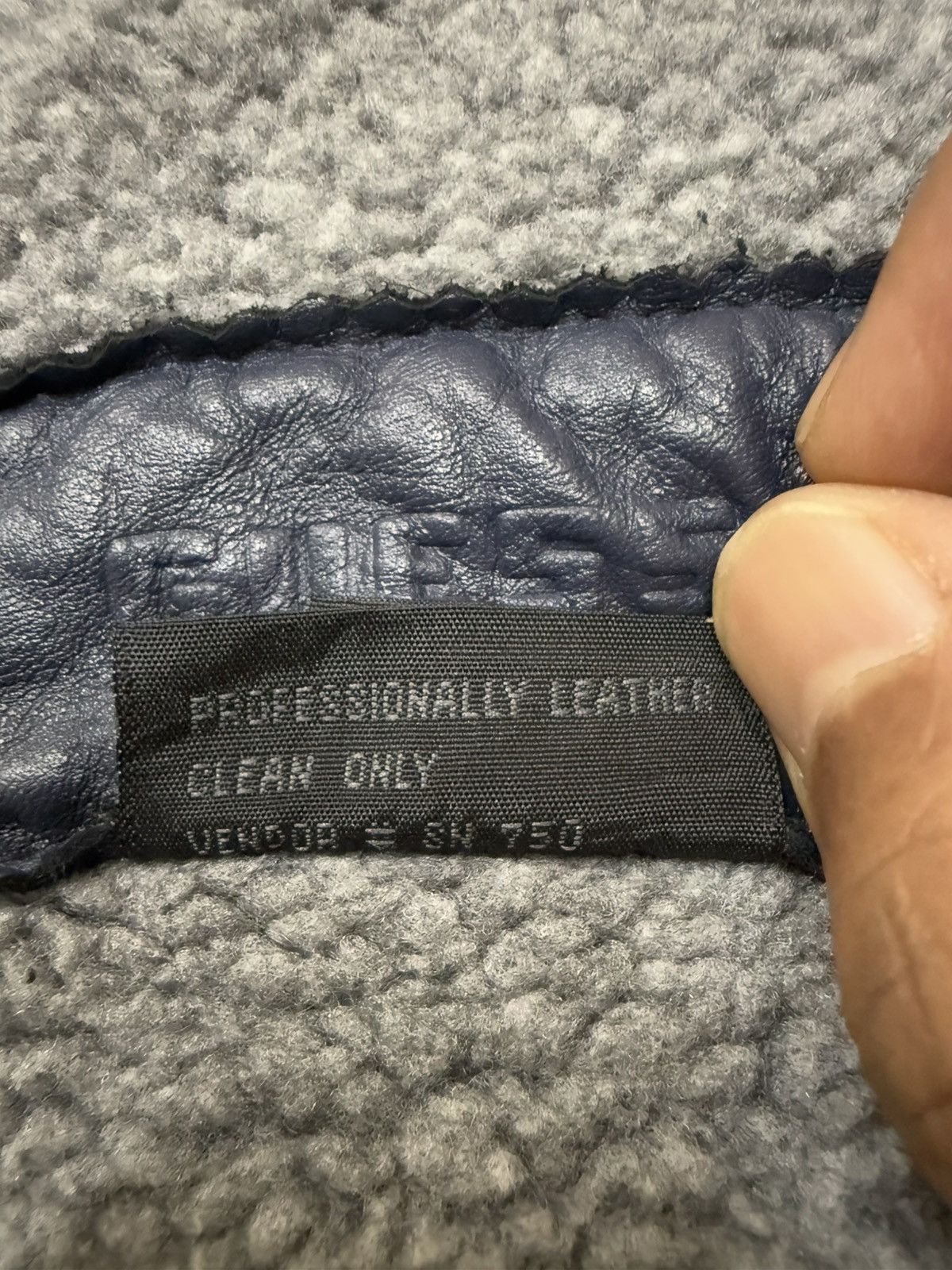Guess Guess Suede Leather Sherpa Lined Jacket Hoodie Size XXS / US 00 / IT 34 - 15 Thumbnail